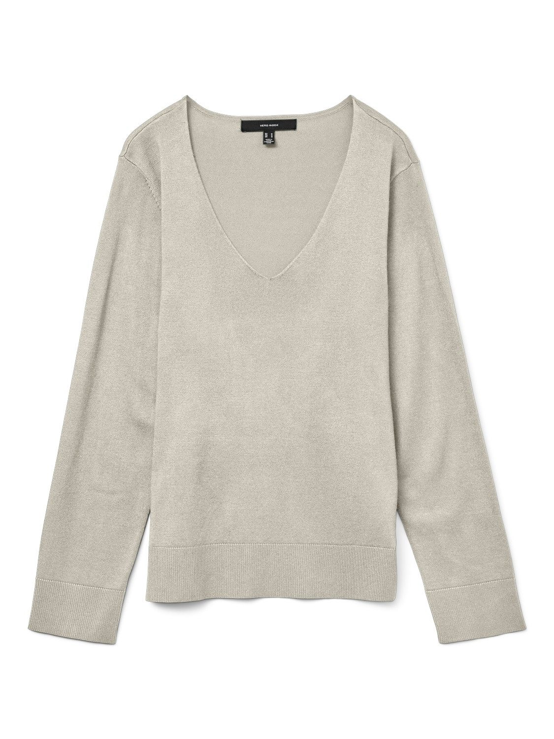 Vero Moda Gebreide trui VMSILJE LS V-NECK PULLOVER GA NOOS