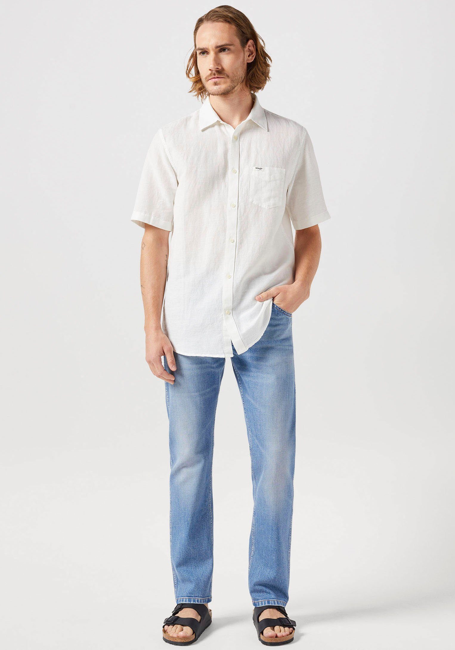 Wrangler Overhemd met korte mouwen