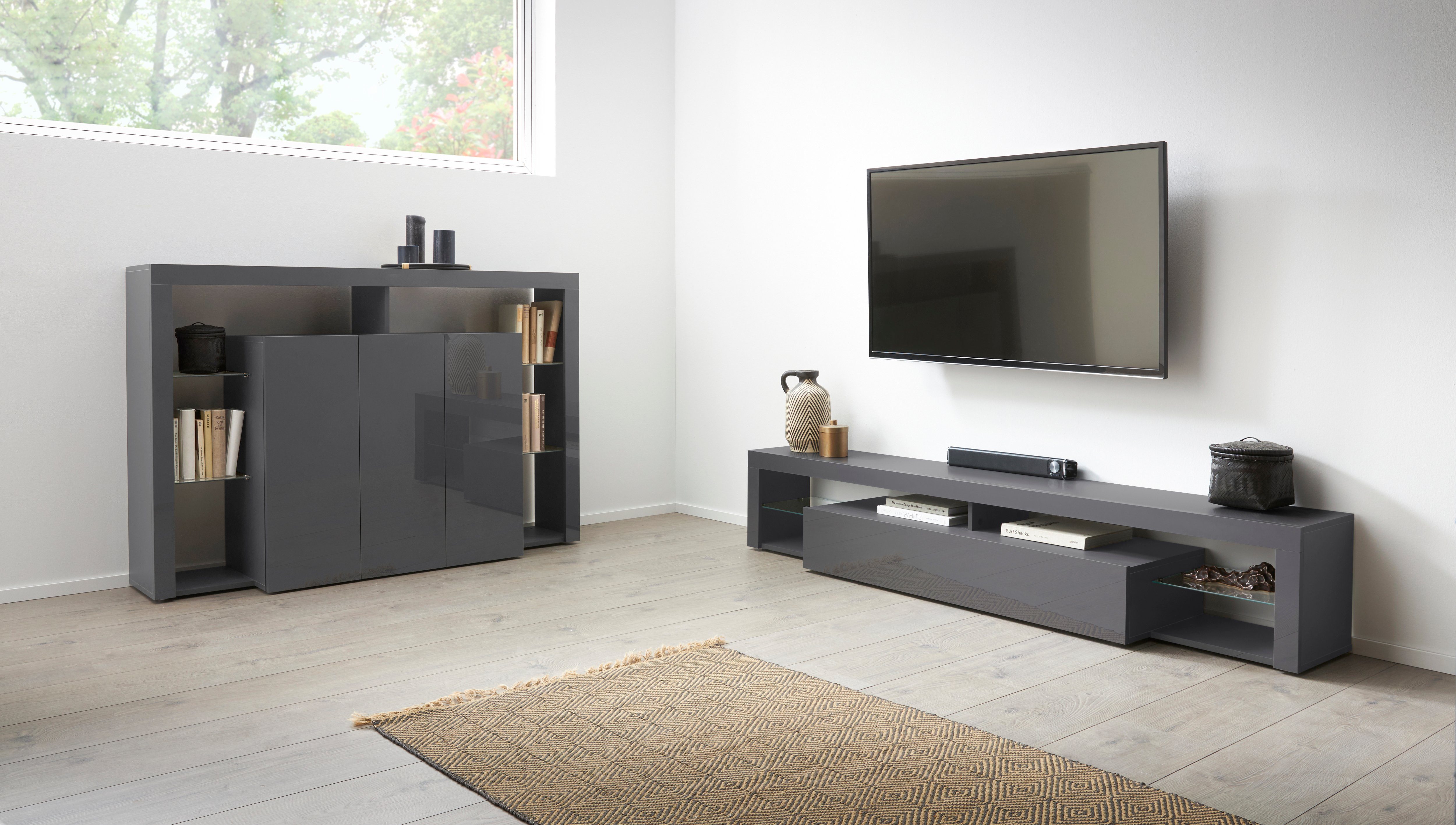 INOSIGN Tv-meubel Essential Breedte 200 cm