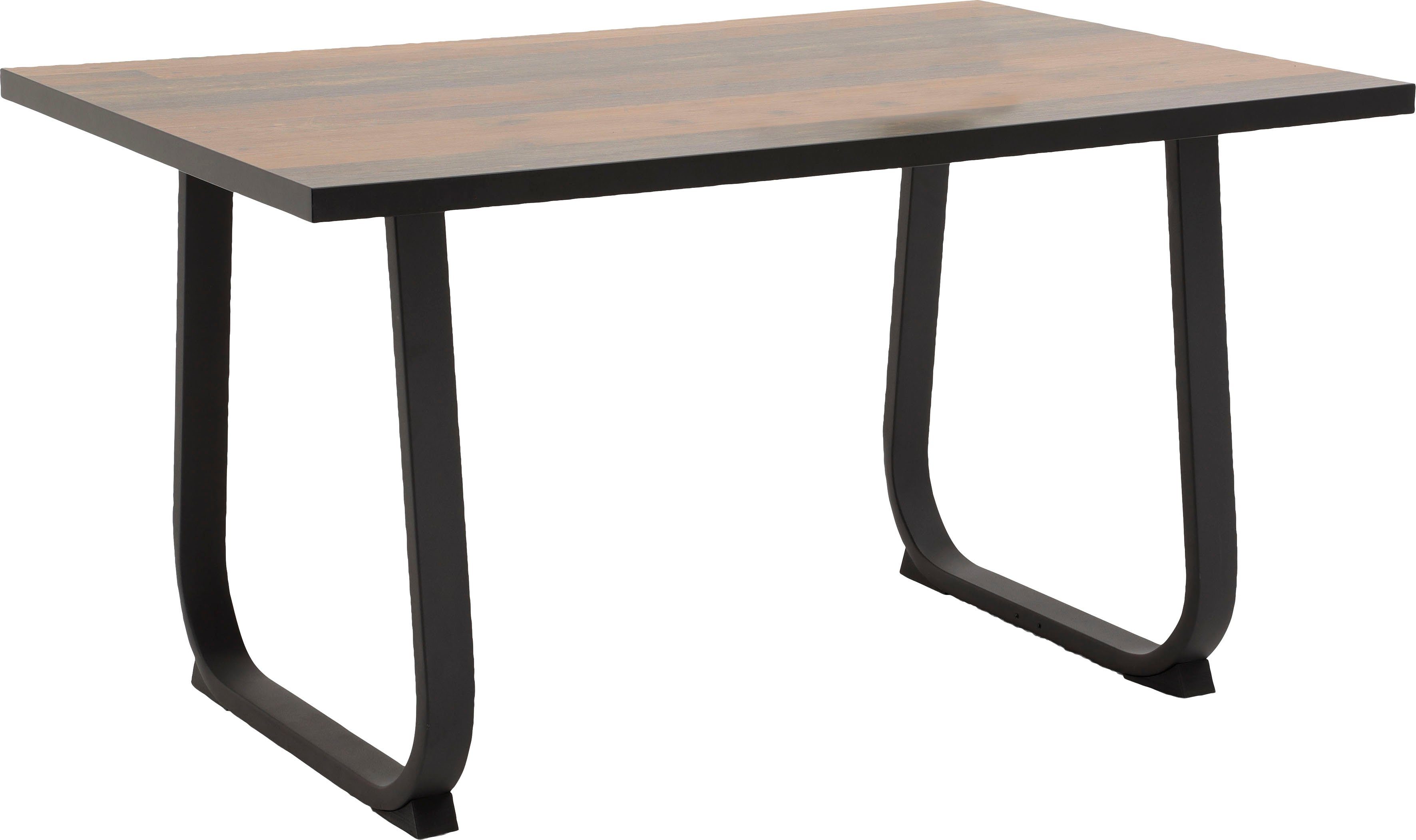 HELA Eettafel Luise T Breedte 140 cm eettafels bruin
