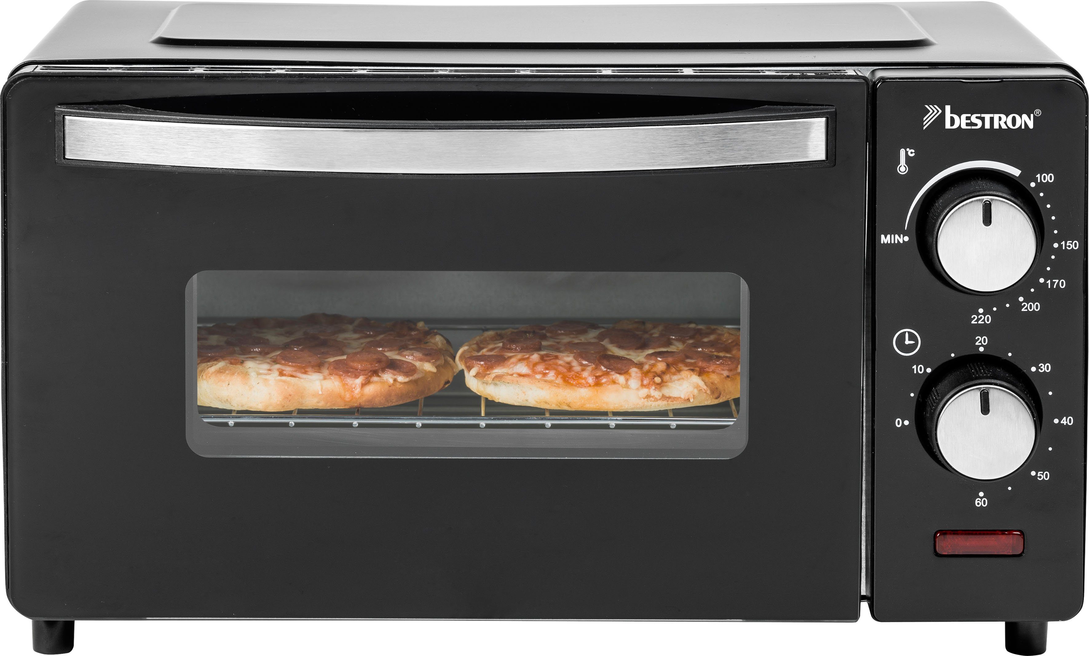 bestron Mini-oven AOV9 kompaktes Gerät