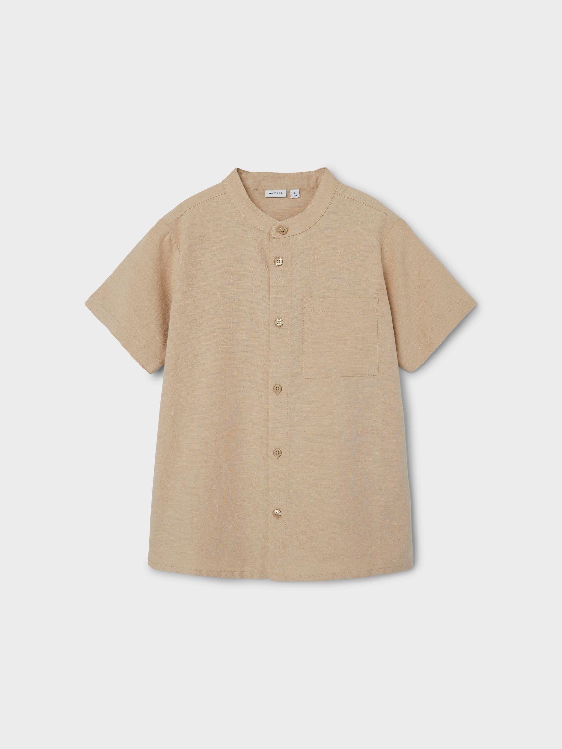 Name It Overhemd met korte mouwen NKMFAHER SS SHIRT F NOOS
