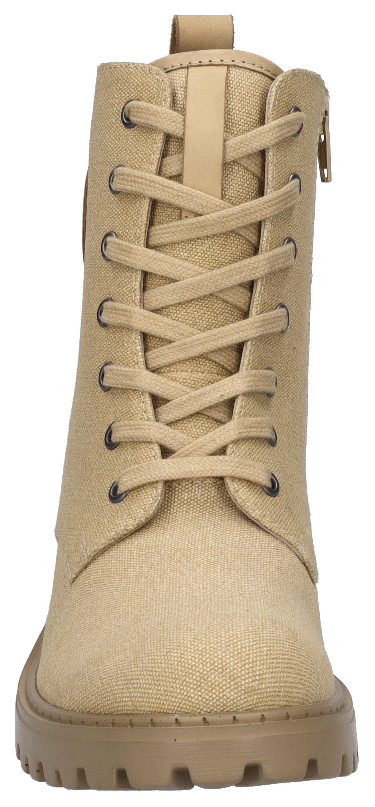 Josef Seibel Hoge veterschoenen Marta 26 blokhak, veterschoen, laarsjes met verwisselbare binnenzool