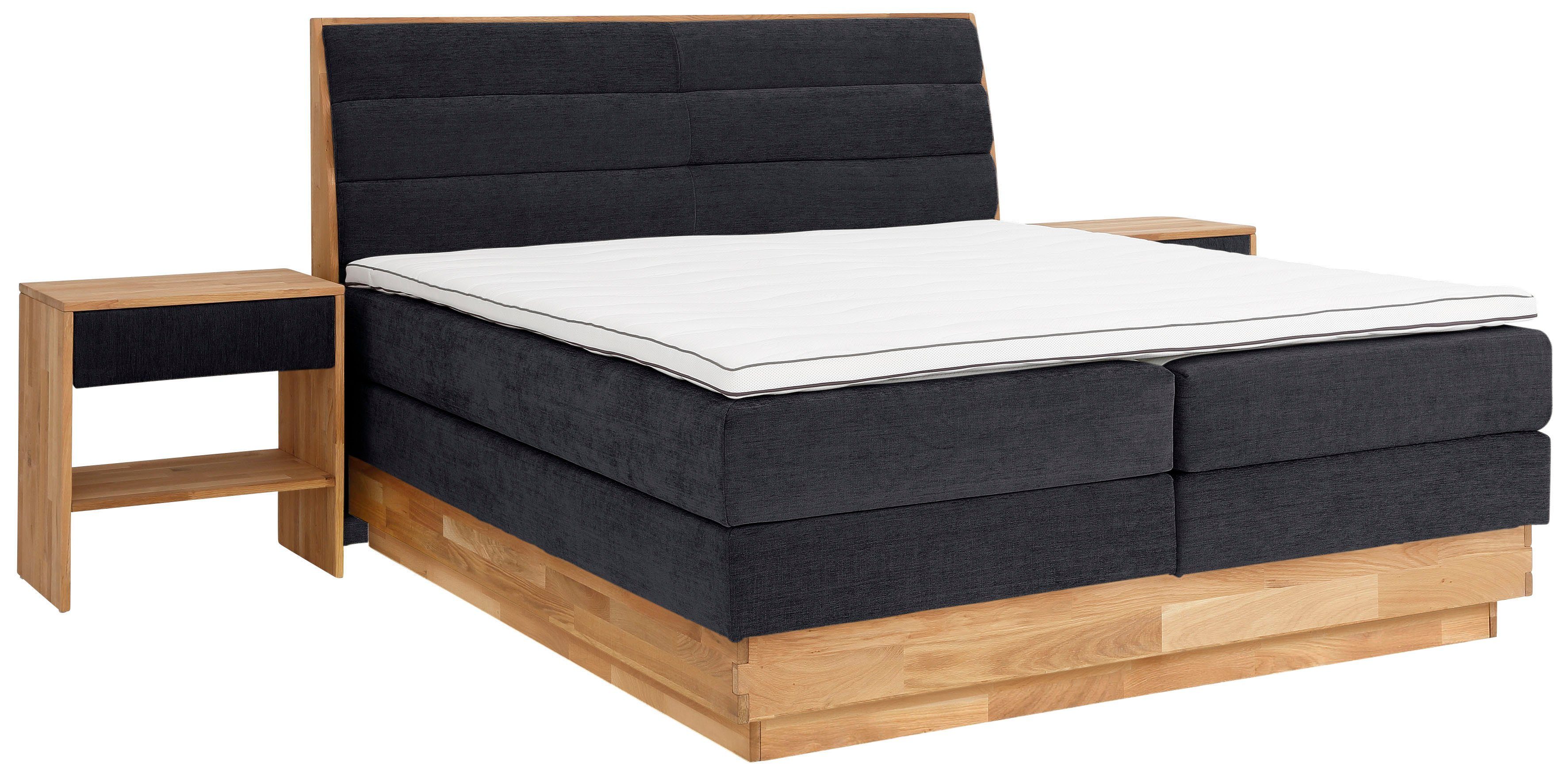 OTTO products Boxspring JENNA zonder ledverlichting, met gecertificeerde, gerecyclede overtrekstoffen