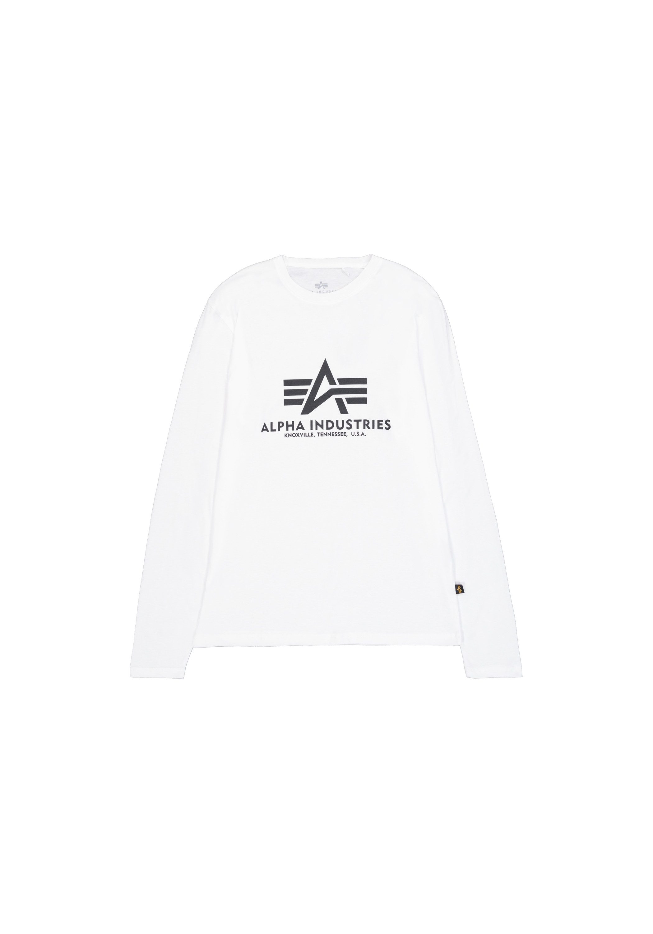 Alpha Industries Longsleeve heren t-shirts maat 2 XL wit