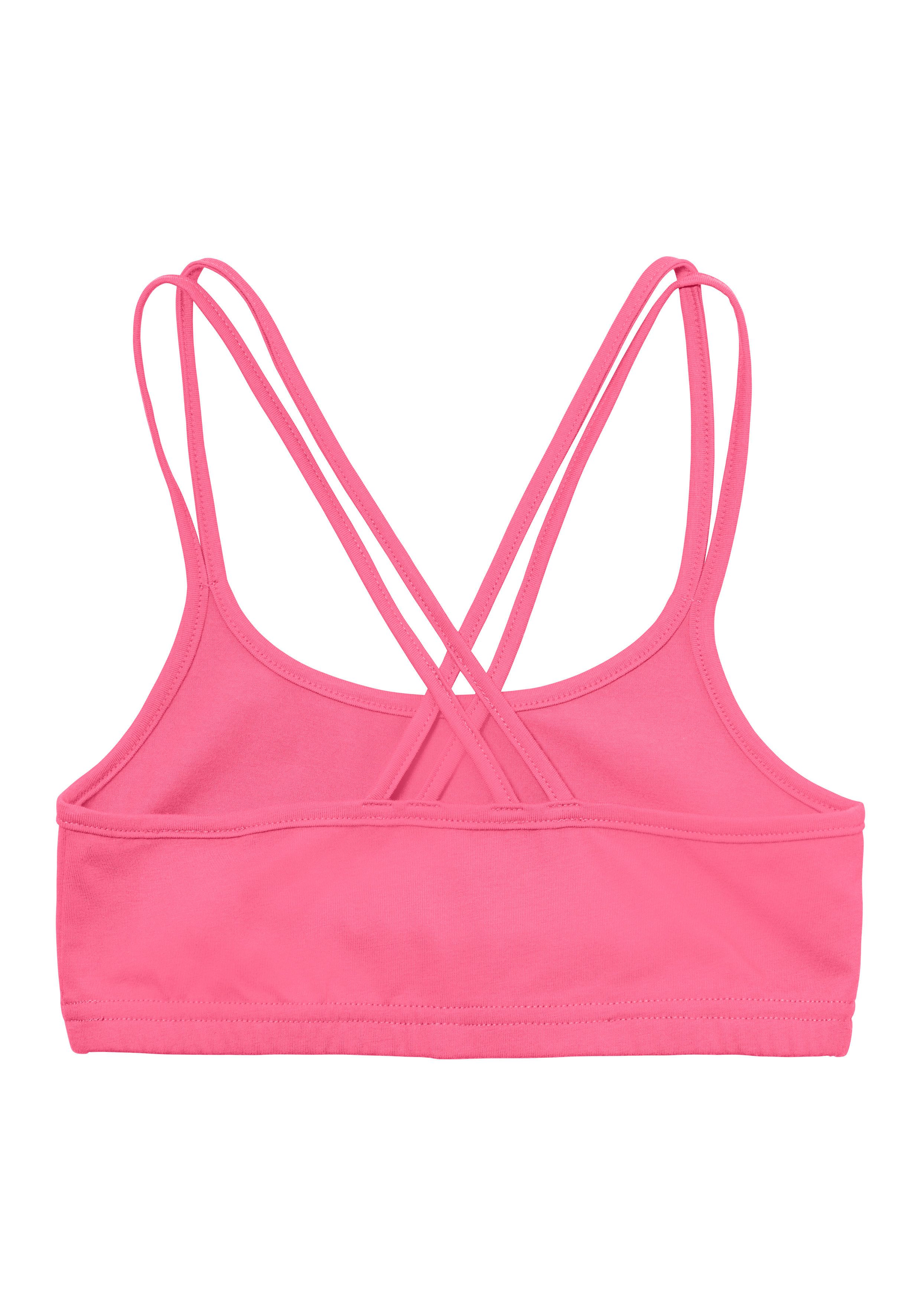 Bench. Bustier uni en allover bedrukt in één verpakking (set, 3-delig)