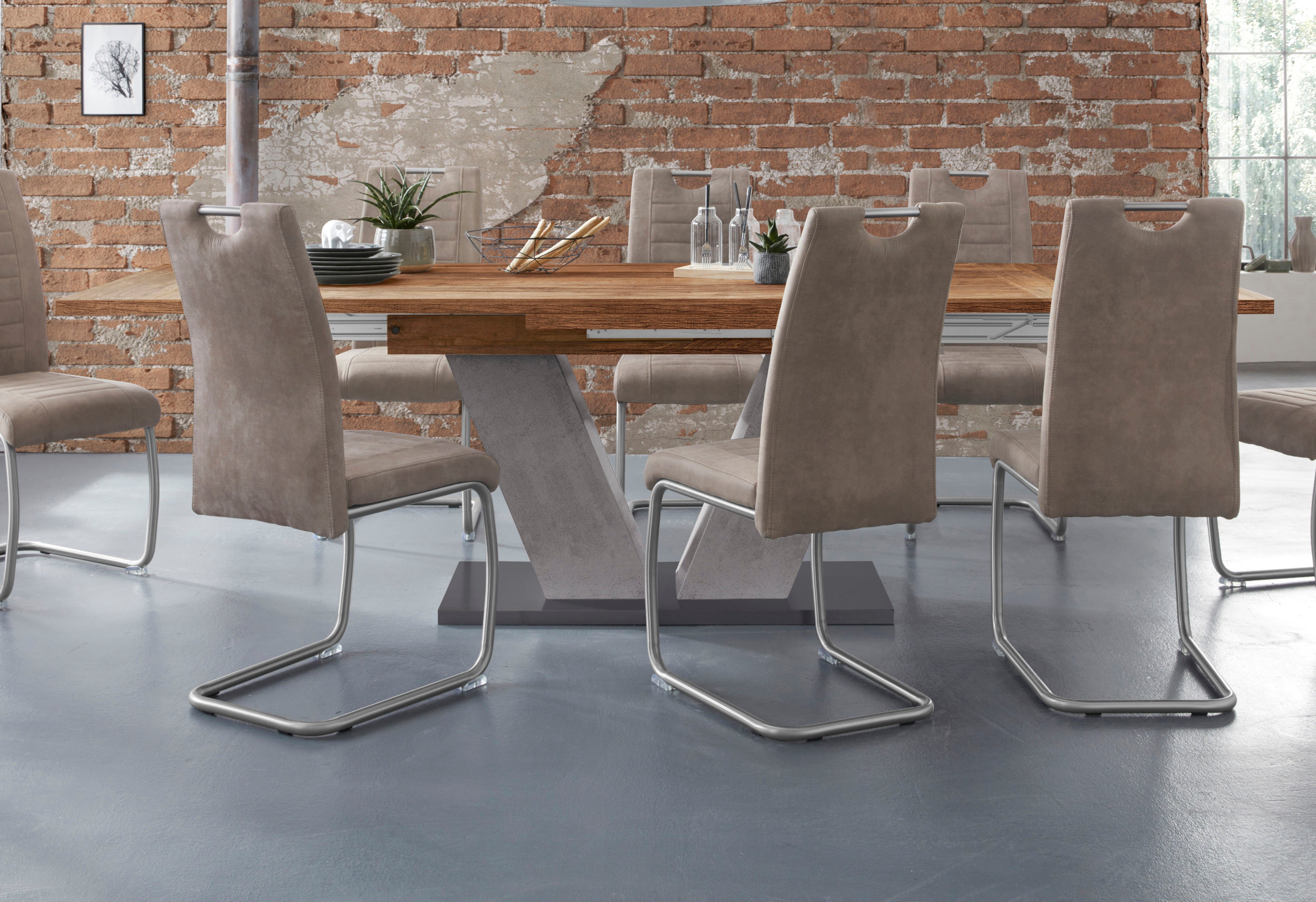 Mäusbacher Eettafel Comfort tafel TOPSELLER! Mäusbacher eettafel met V-frame en bodemplaat