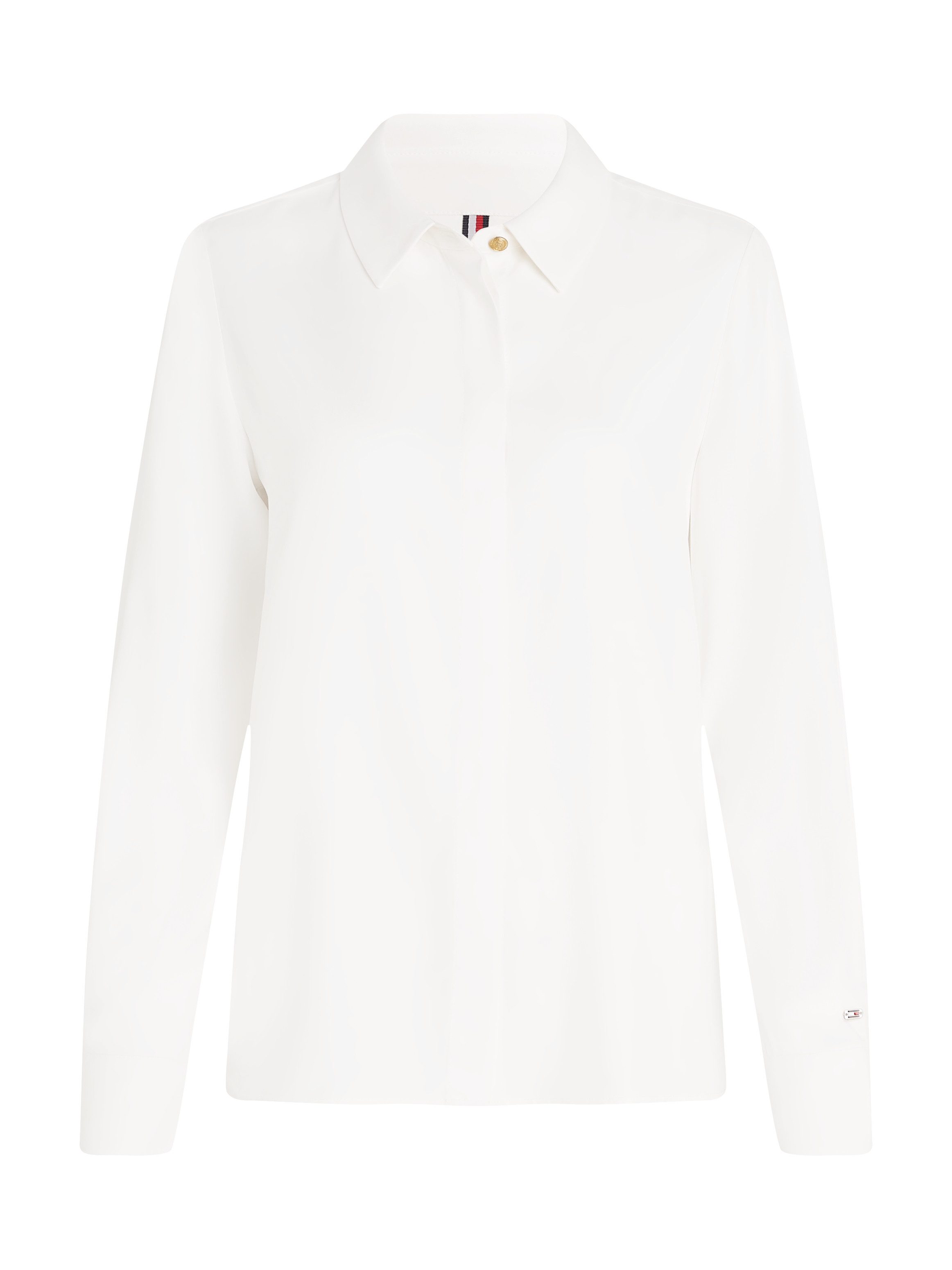Tommy Hilfiger Blouse met lange mouwen met logovlag
