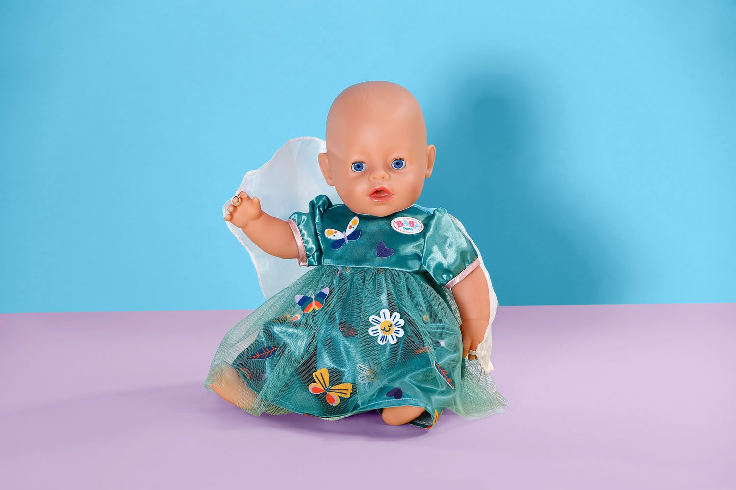 Baby Born Poppenkleding Feenkleid mit Flügeln, 43 cm