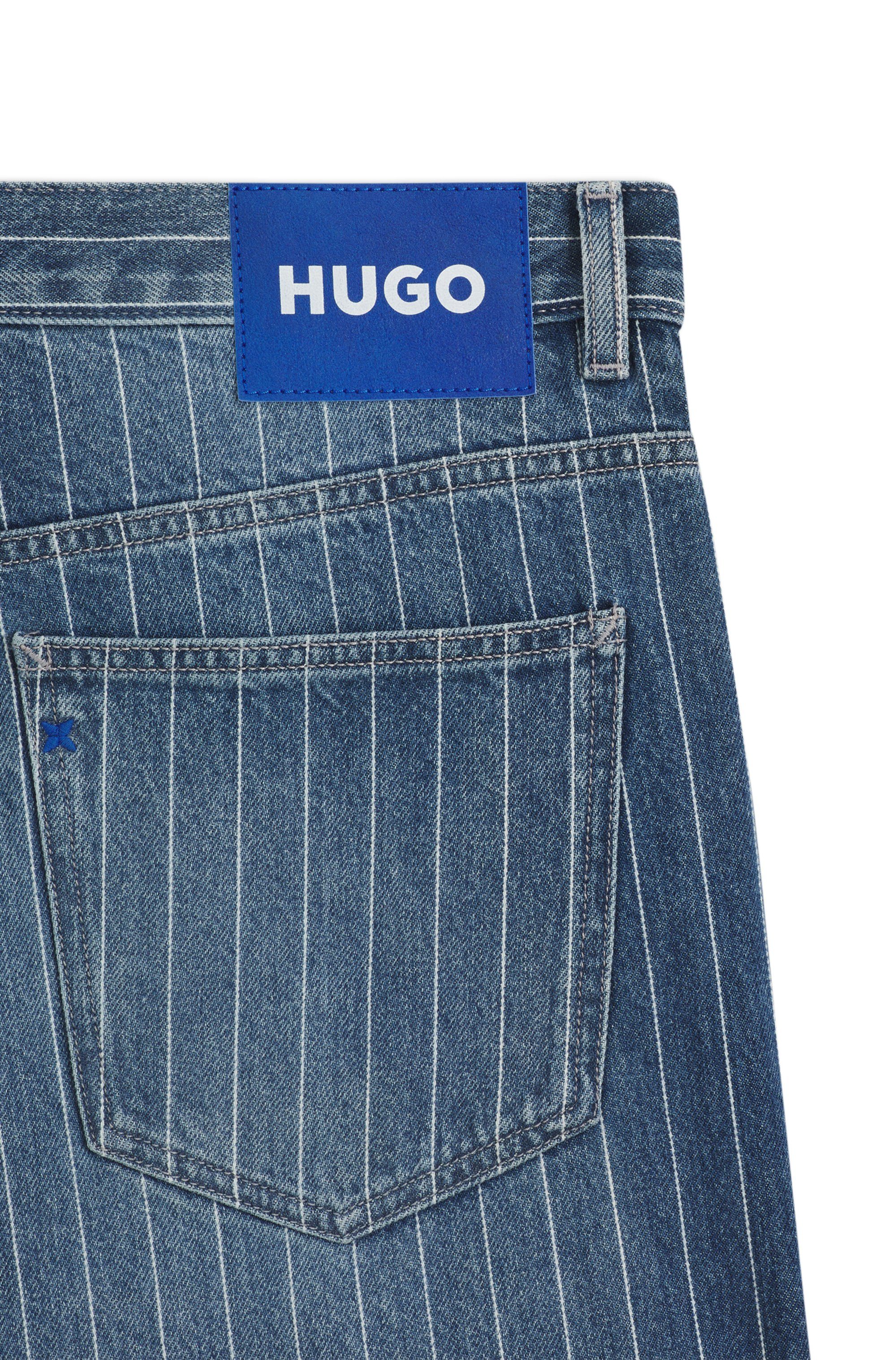 HUGO Blue Loose fit jeans Nate loose fit