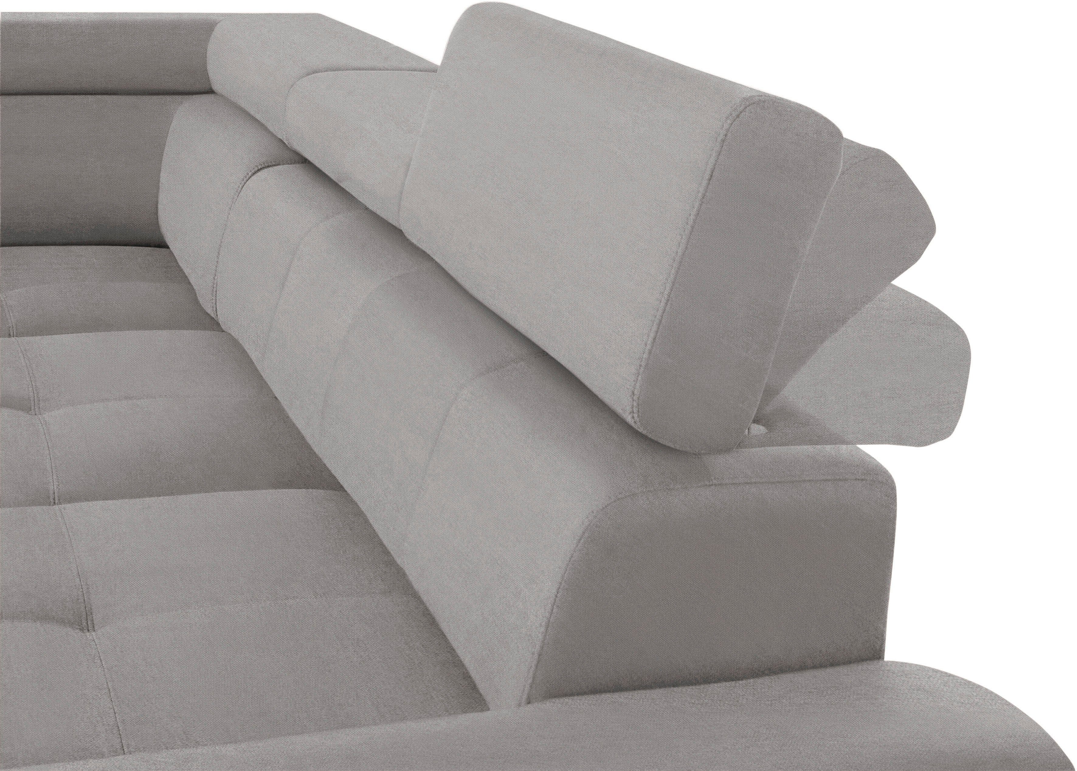exxpo - sofa fashion Hoekbank Enya, uitgebreide afwerking, hoog zitcomfort, comfortabel, L-vorm
