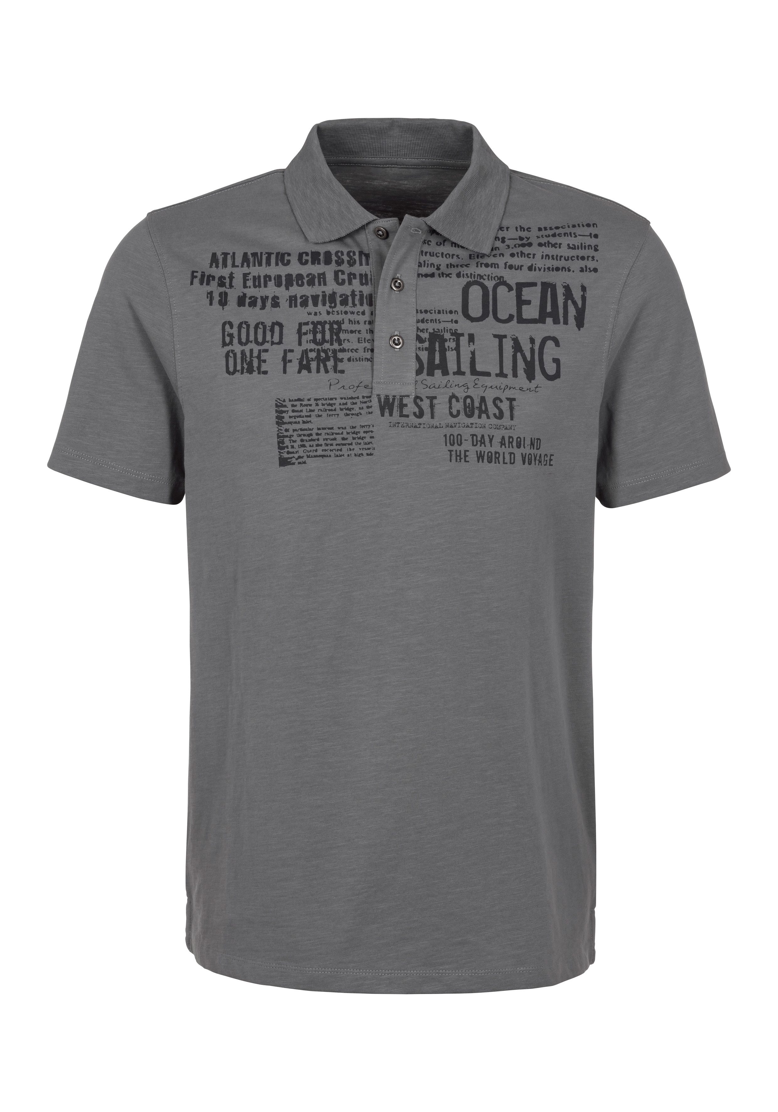 John Devin Poloshirt Met print