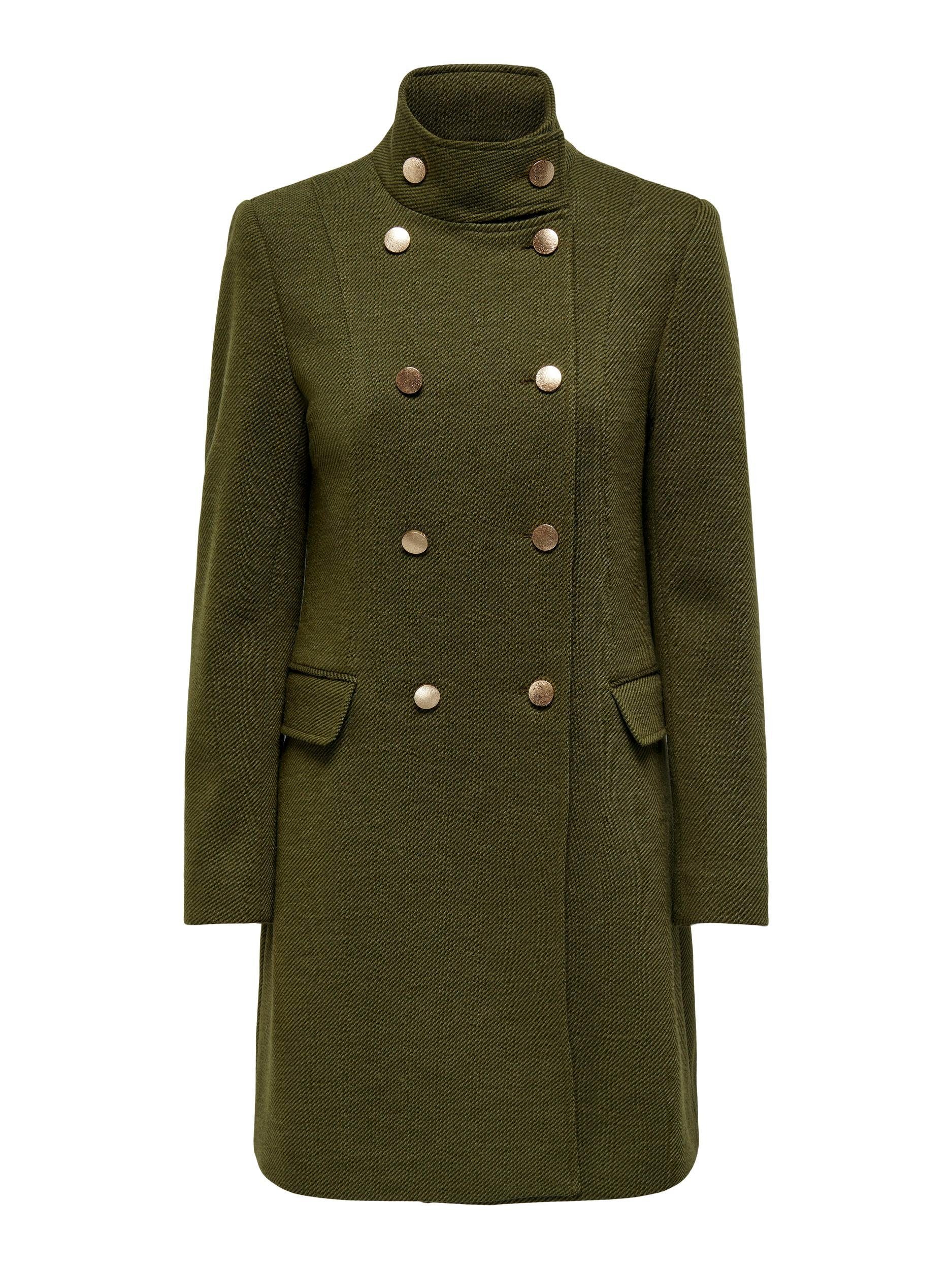 Only Korte jas ONLMOLLY FITTED COAT CC OTW