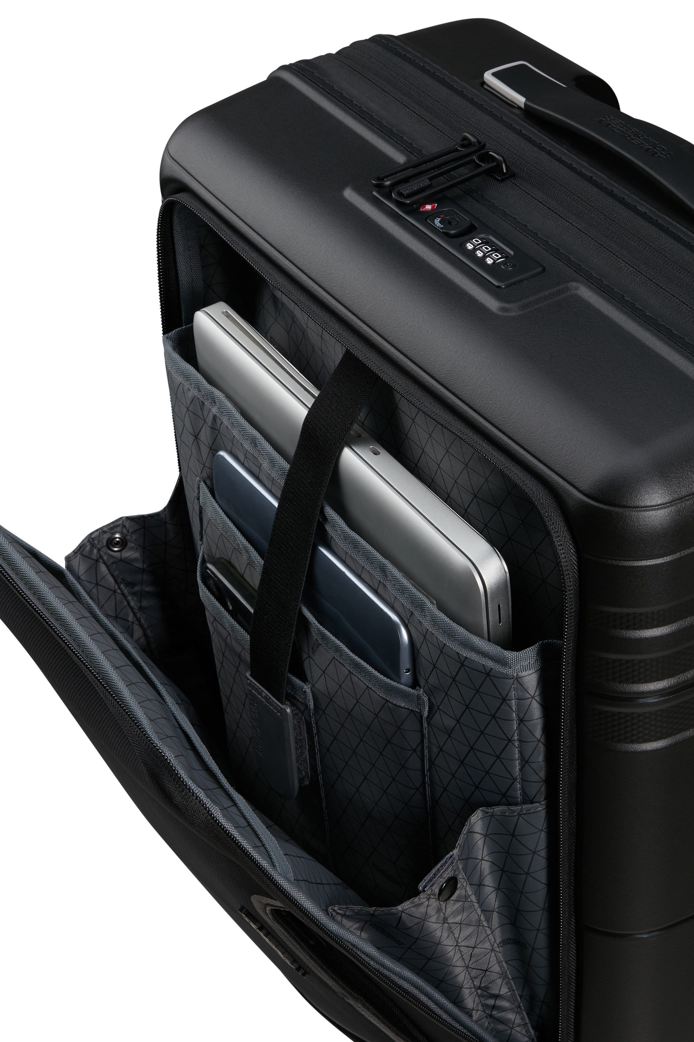 American Tourister® Trolley (handbagage) HELLO CABIN 55 Handbagage-koffer reiskoffer met TSA-cijferslot