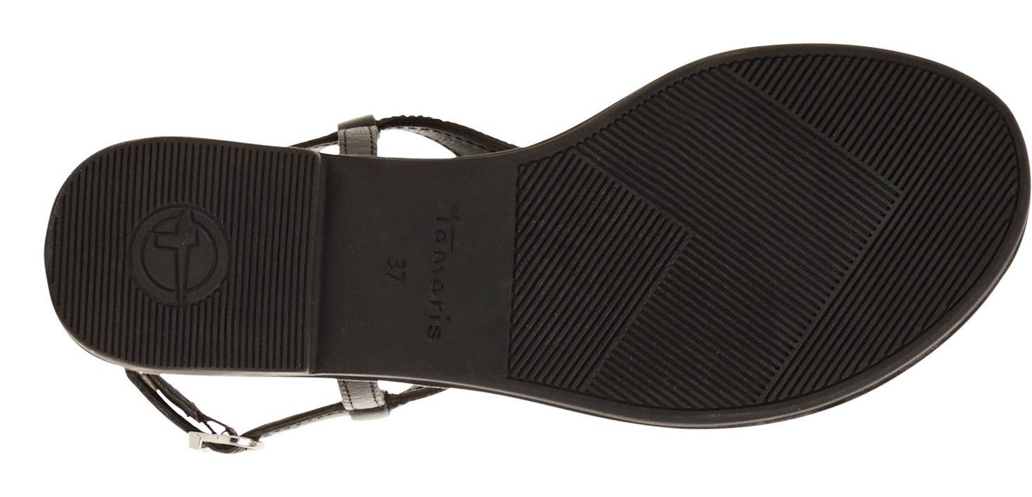 Tamaris Sandalen , sandalette, zomerschoen, feestdagenschuh, fonkelende strasssteentjes