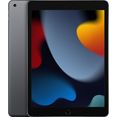 apple tablet ipad 10.2" wifi (2021), 10,2 ", ipados grijs