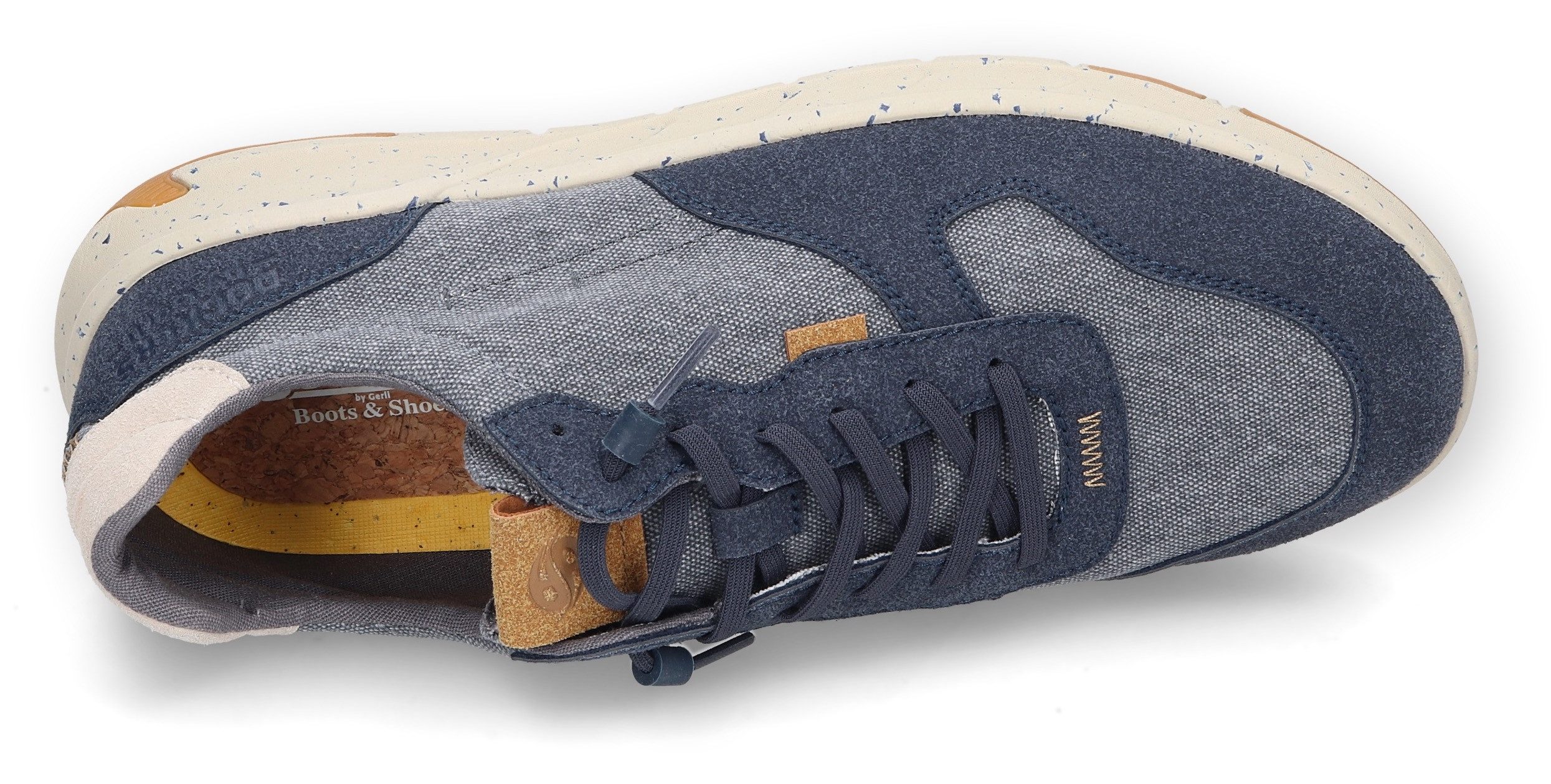 Dockers by Gerli Slip-on sneakers , slippers, vrijetijdsschoen, lage schoen, zomerschoen in jeanslook