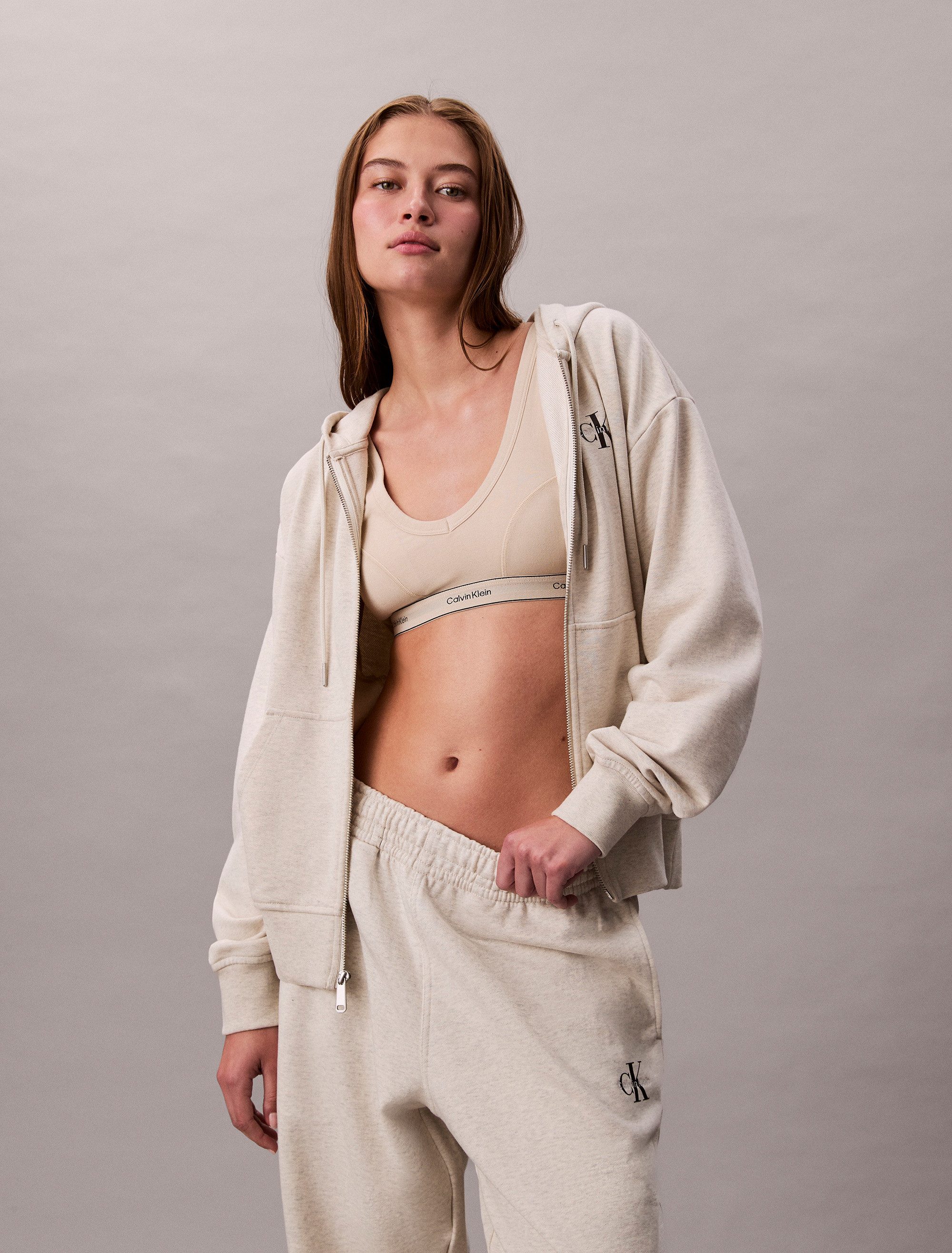 Calvin Klein Sweatbroek MONOLOGO FRENCH TERRY JOGGER