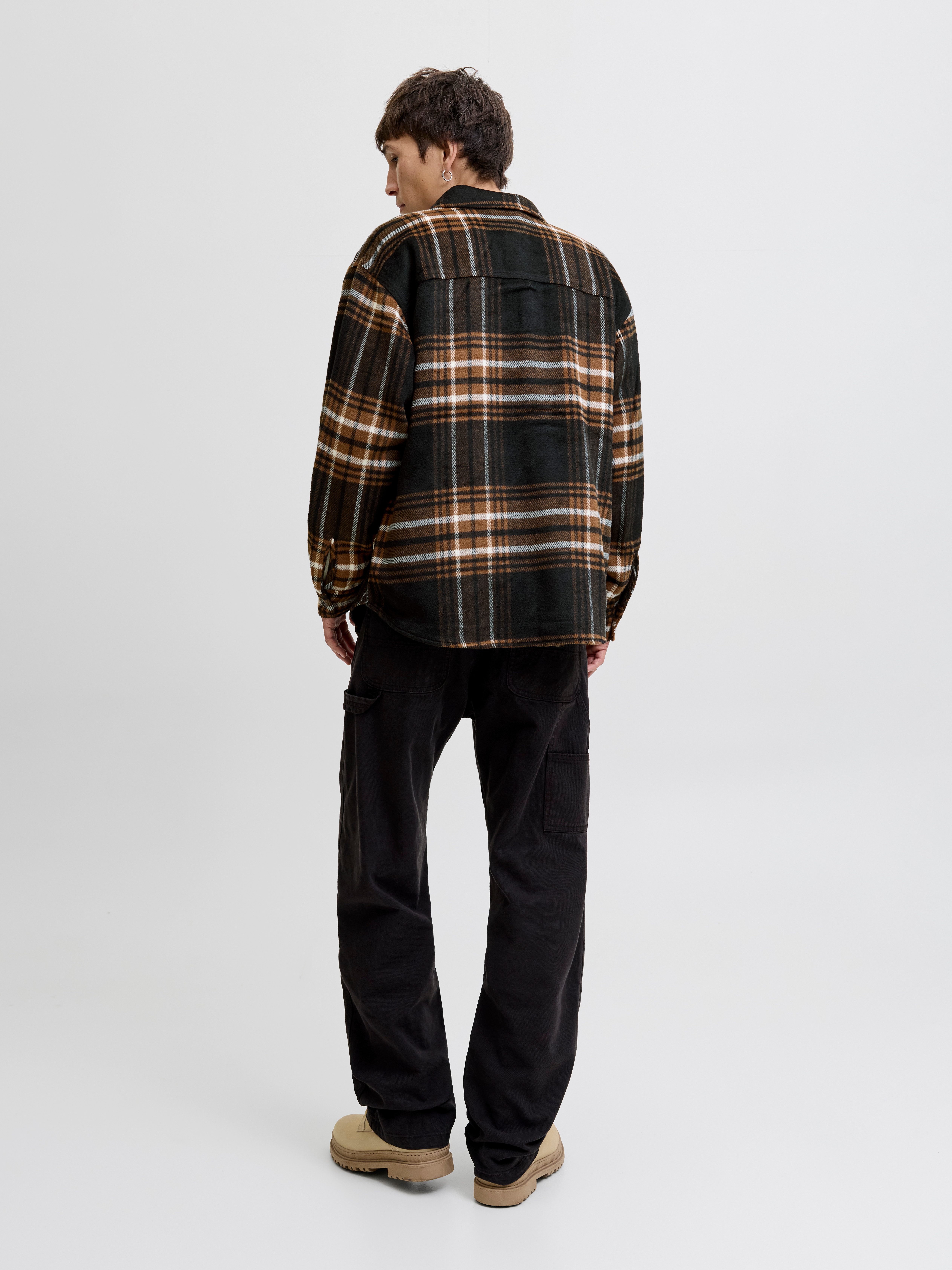 Jack & Jones Overhemd met lange mouwen JJEBRADLEY OLLIE OVERSHIRT LS NOOS