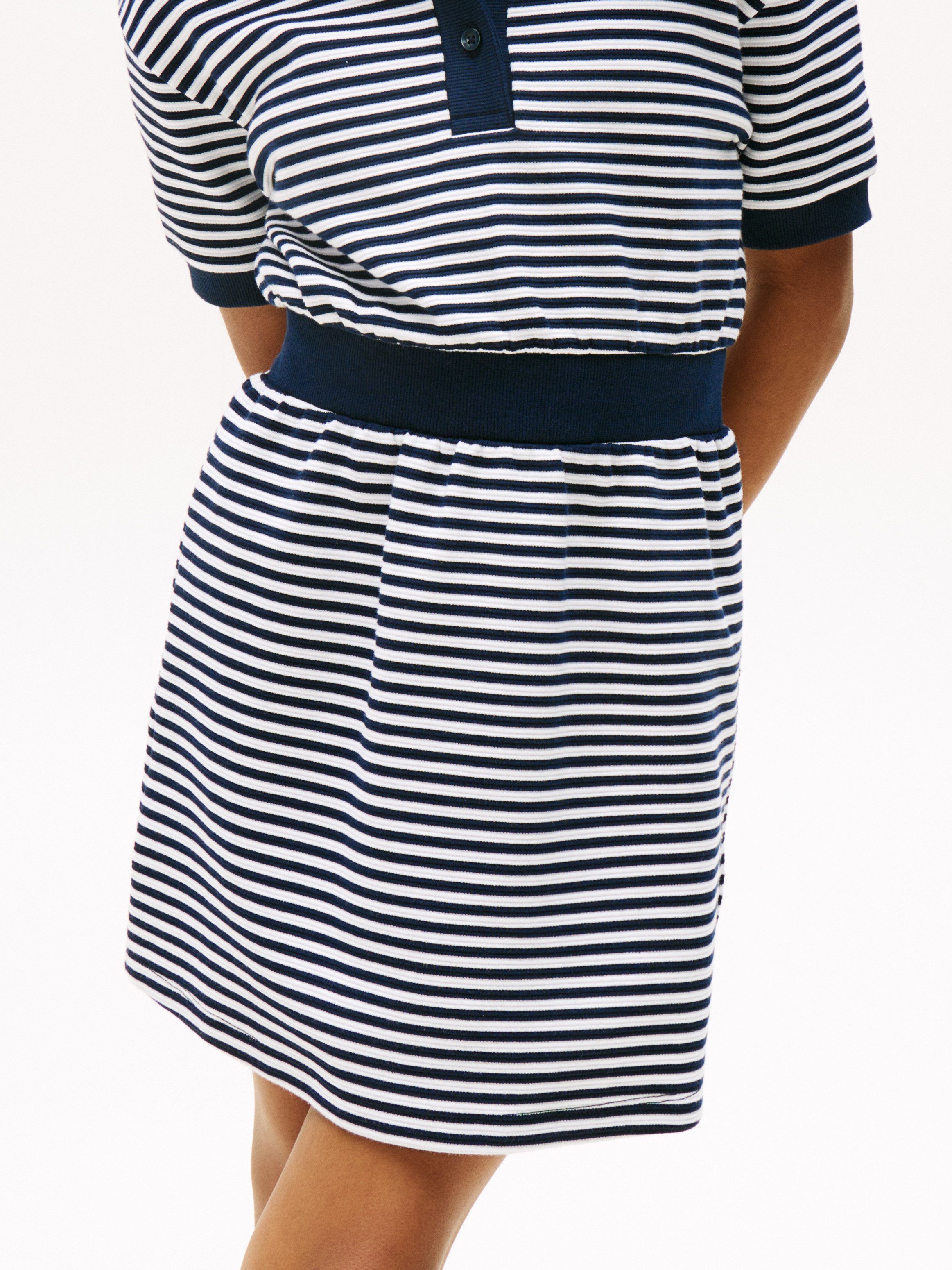 Tommy Hilfiger Polojurk POLO STRIPE DRESS SS