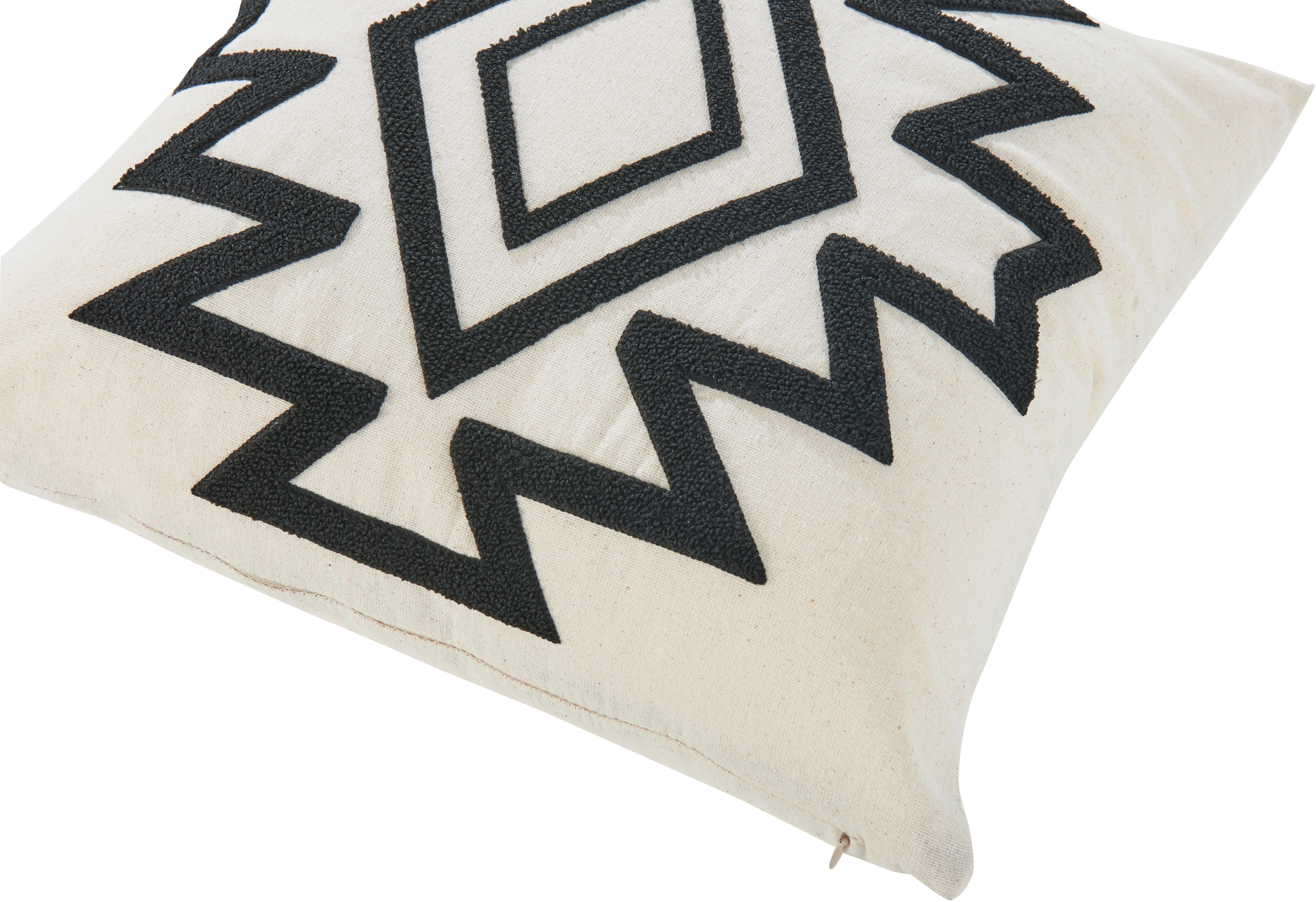 done.® Kussenhoes Luci Kussenhoes in boho-stijl, kussenhoes van fijn canvas stof (1 stuk)