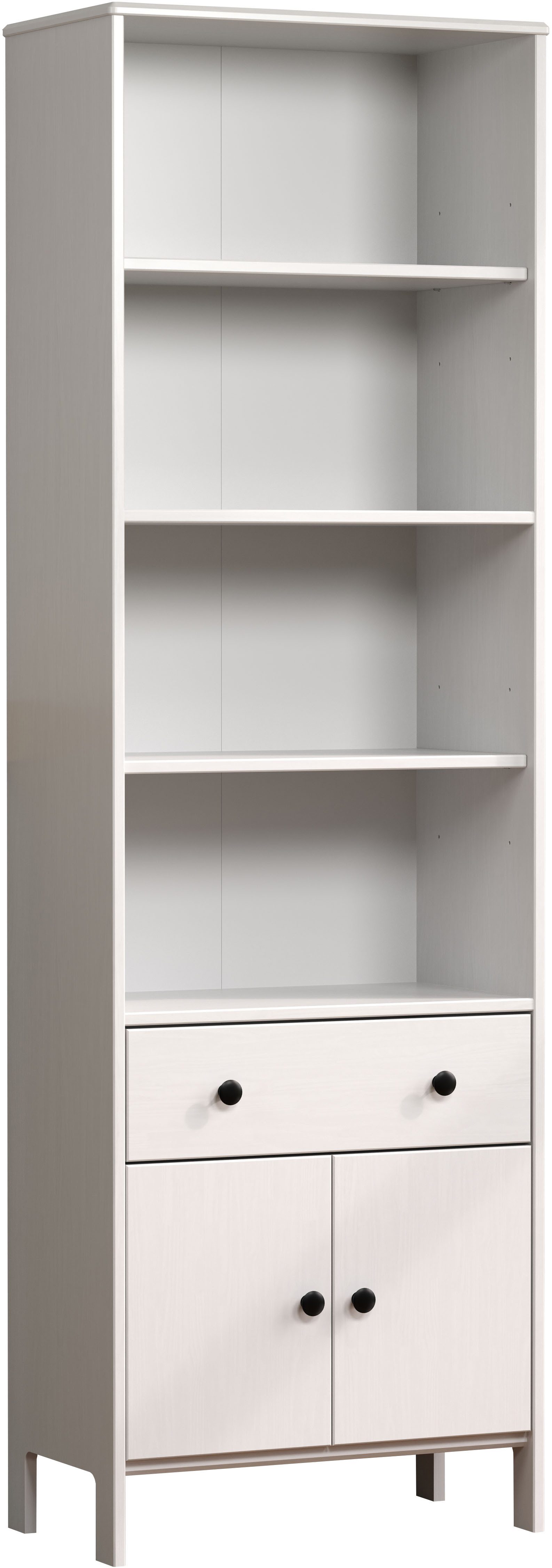 welltime Hoge kast Kall Badkamerkast van massief grenenhout - afmetingen (B/D/H) 60/33/188 cm (1 stuk)