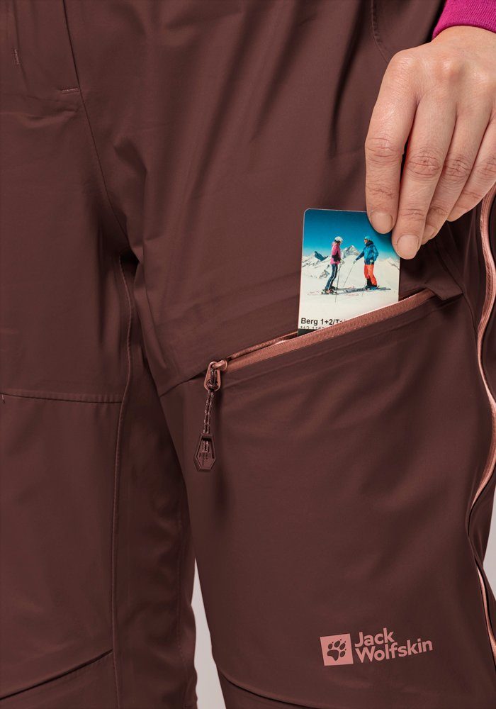 Jack Wolfskin Skibroek ALPSPITZE PRO 3L PANTS W
