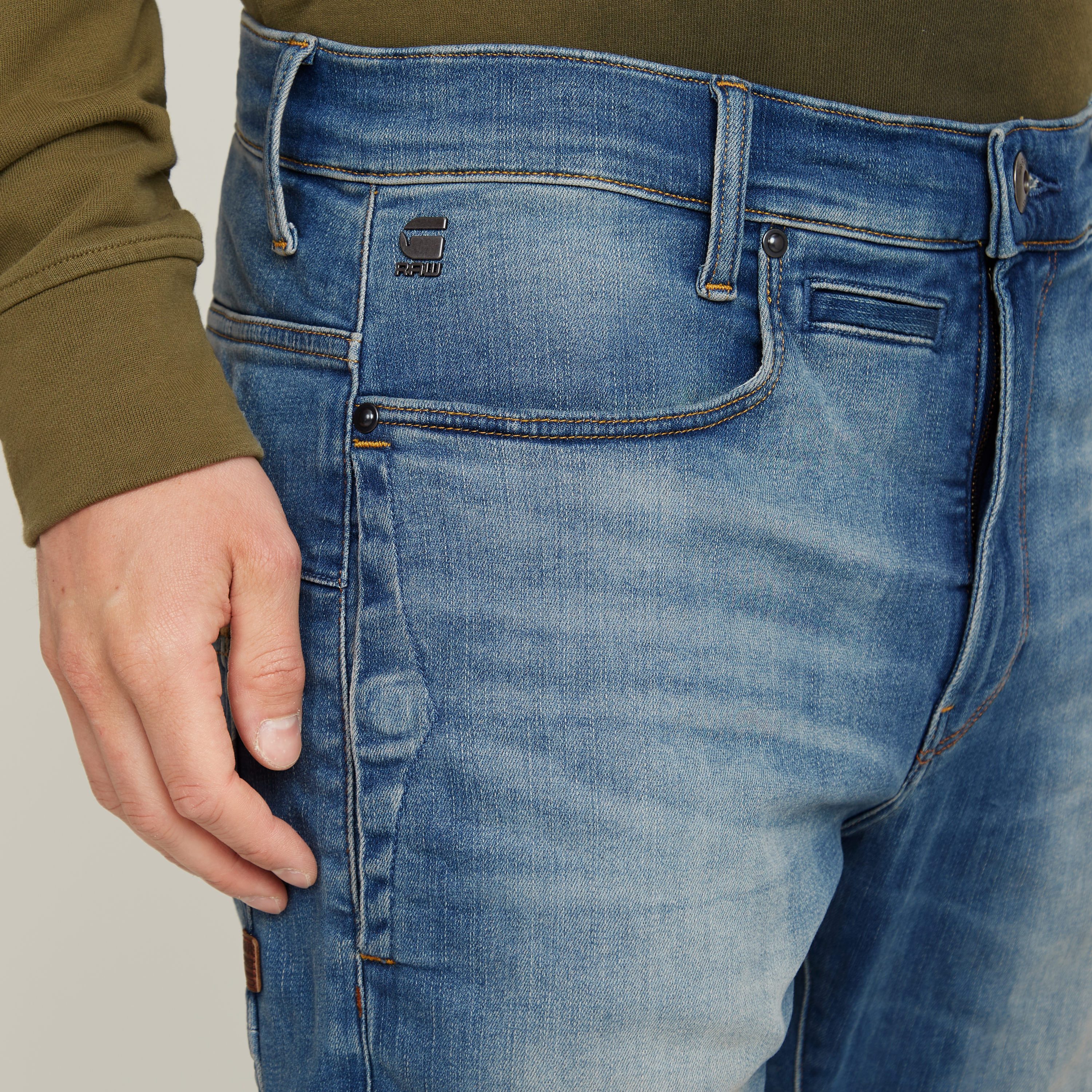 G-Star RAW 5-pocket jeans D-Staq 3D Slim met chineesdetails