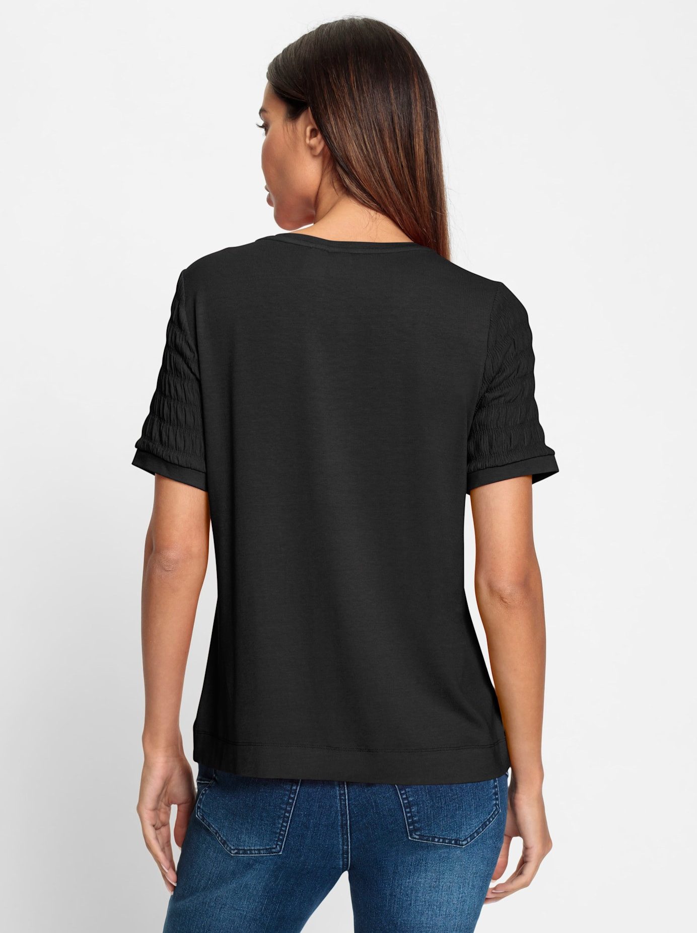 heine Shirt met ronde hals Shirt (1-delig)