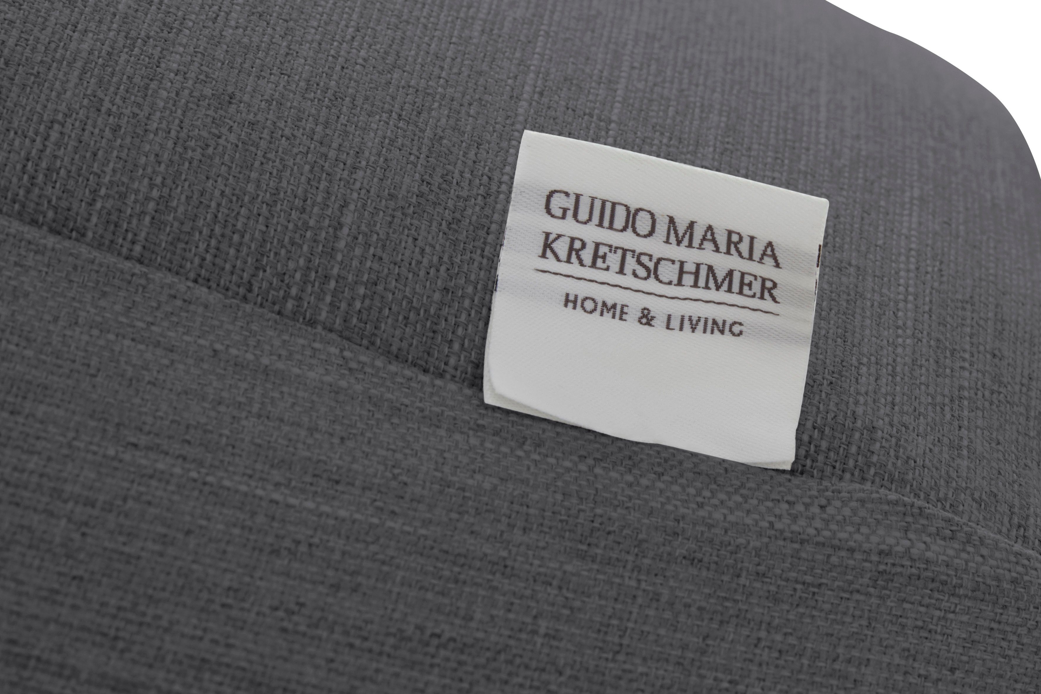 Guido Maria Kretschmer Home&Living Loveseat Amiens fauteuil loungefauteuil met prachtige capitonnage achter