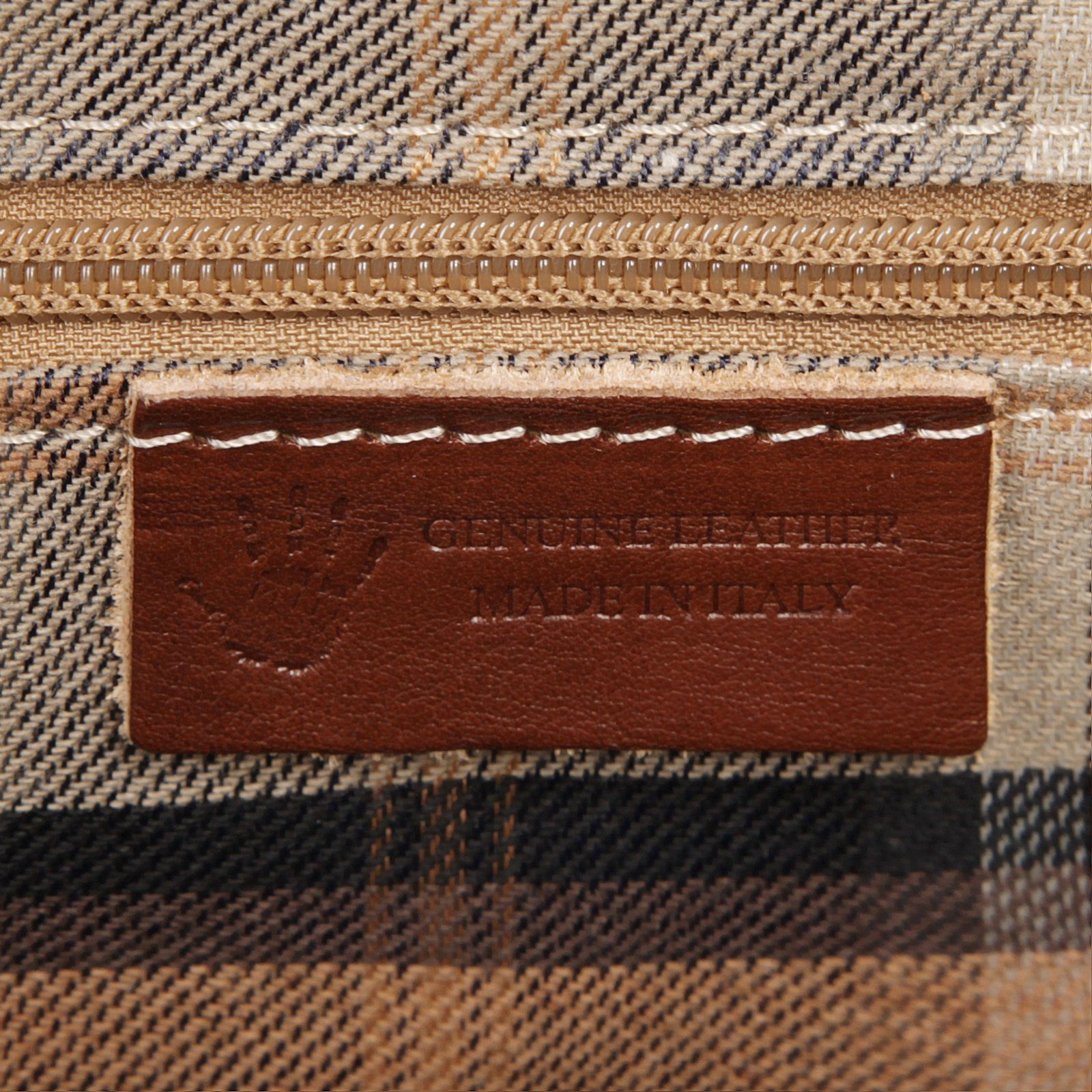 Piké Tas echt leer, made in italy