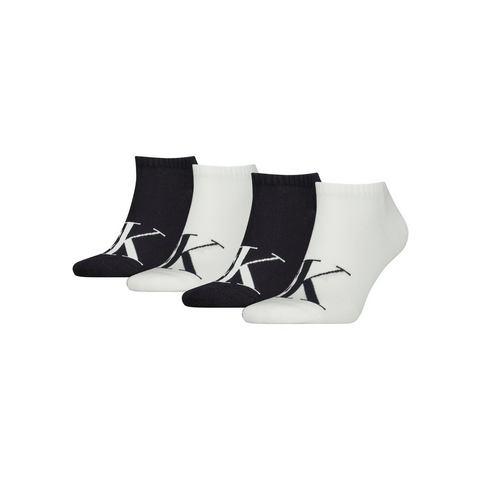 Calvin Klein Jeans Korte sokken CKJ MEN SNEAKER 4P LOGO (set)