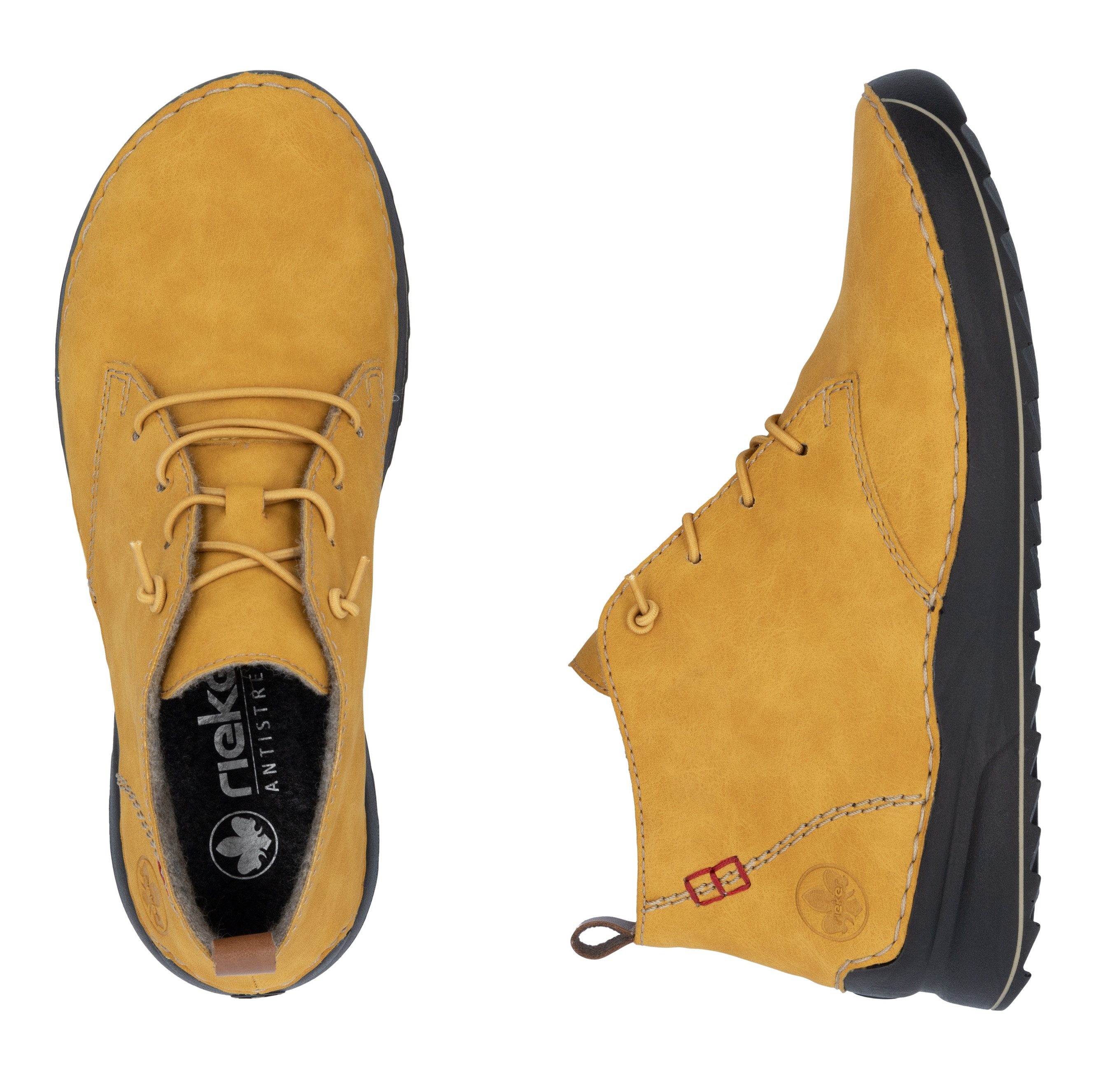 Rieker Hoge veterschoenen in moderne trendkleur
