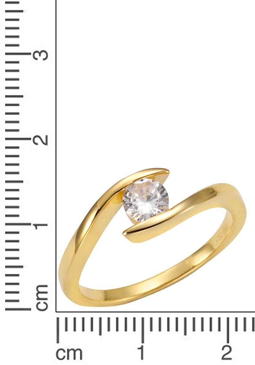 Firetti Ring Sieraad cadeau zilverkleur 925 zilveren ring
