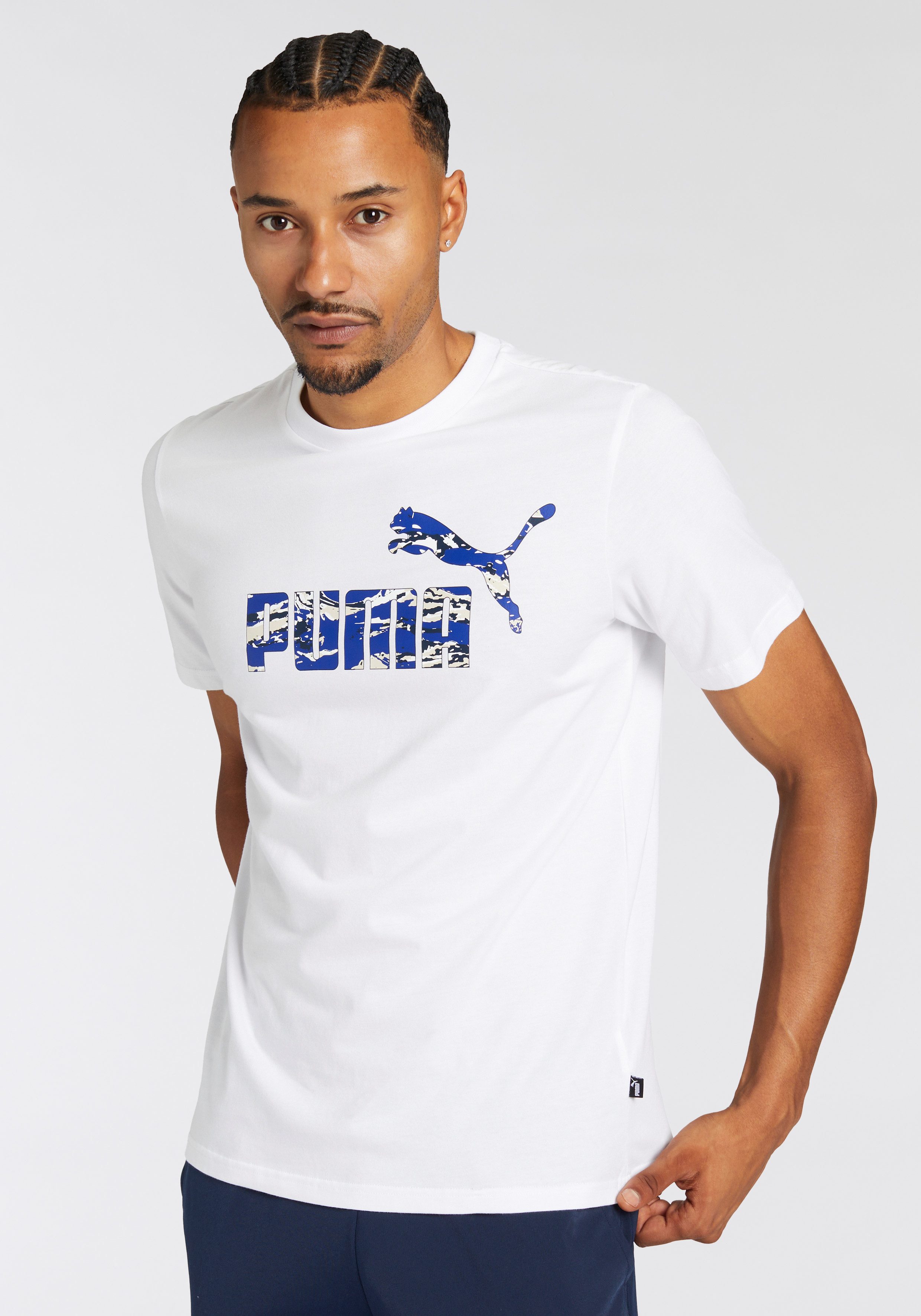 PUMA T-shirt ESS+ CAMO GRAPHIC TEE