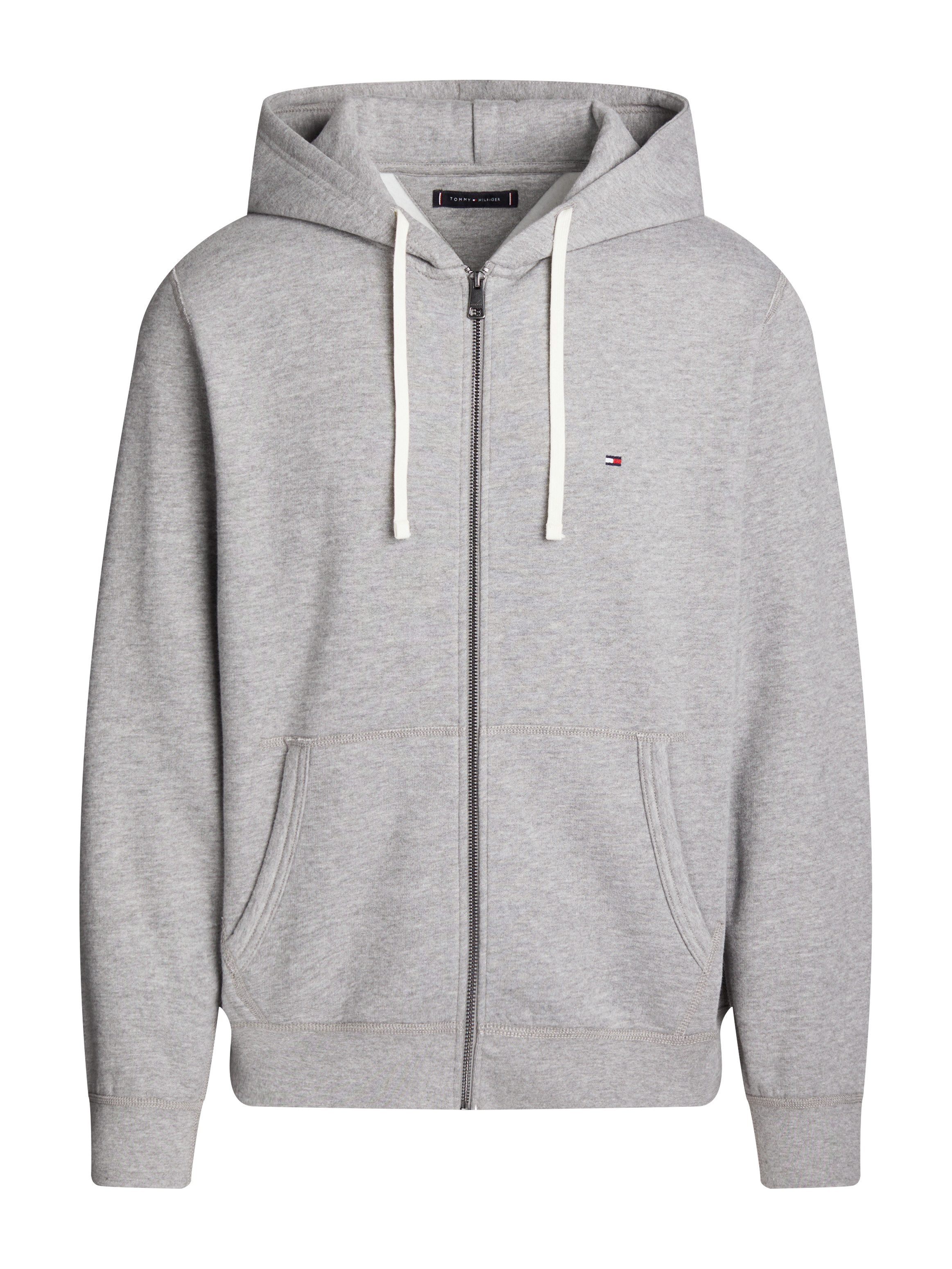 Tommy Hilfiger Capuchonsweatvest ESSENTIAL FLEECE ZIP THROUGH
