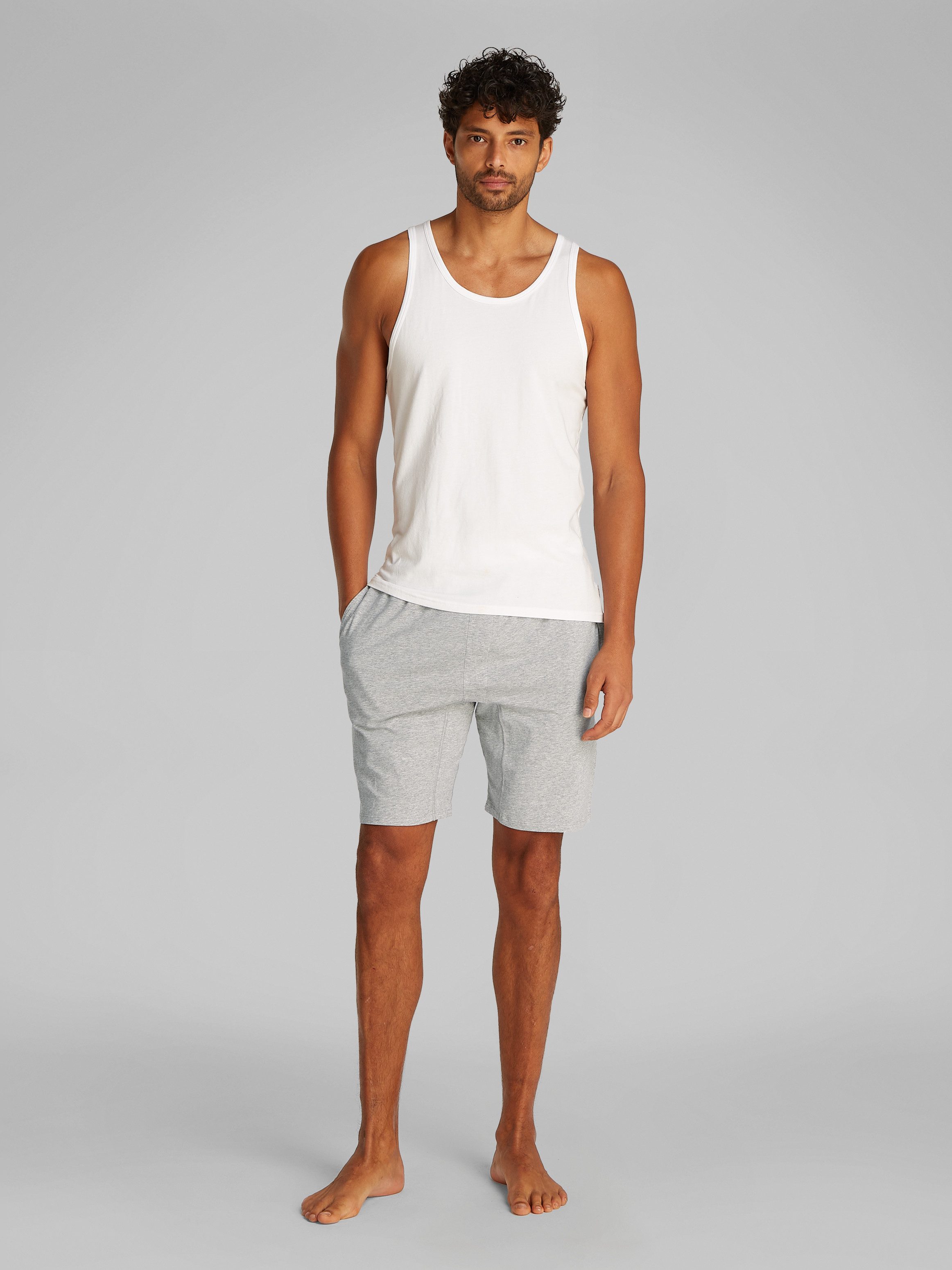 Calvin Klein Pyjamashort SLEEP SHORT met logoband