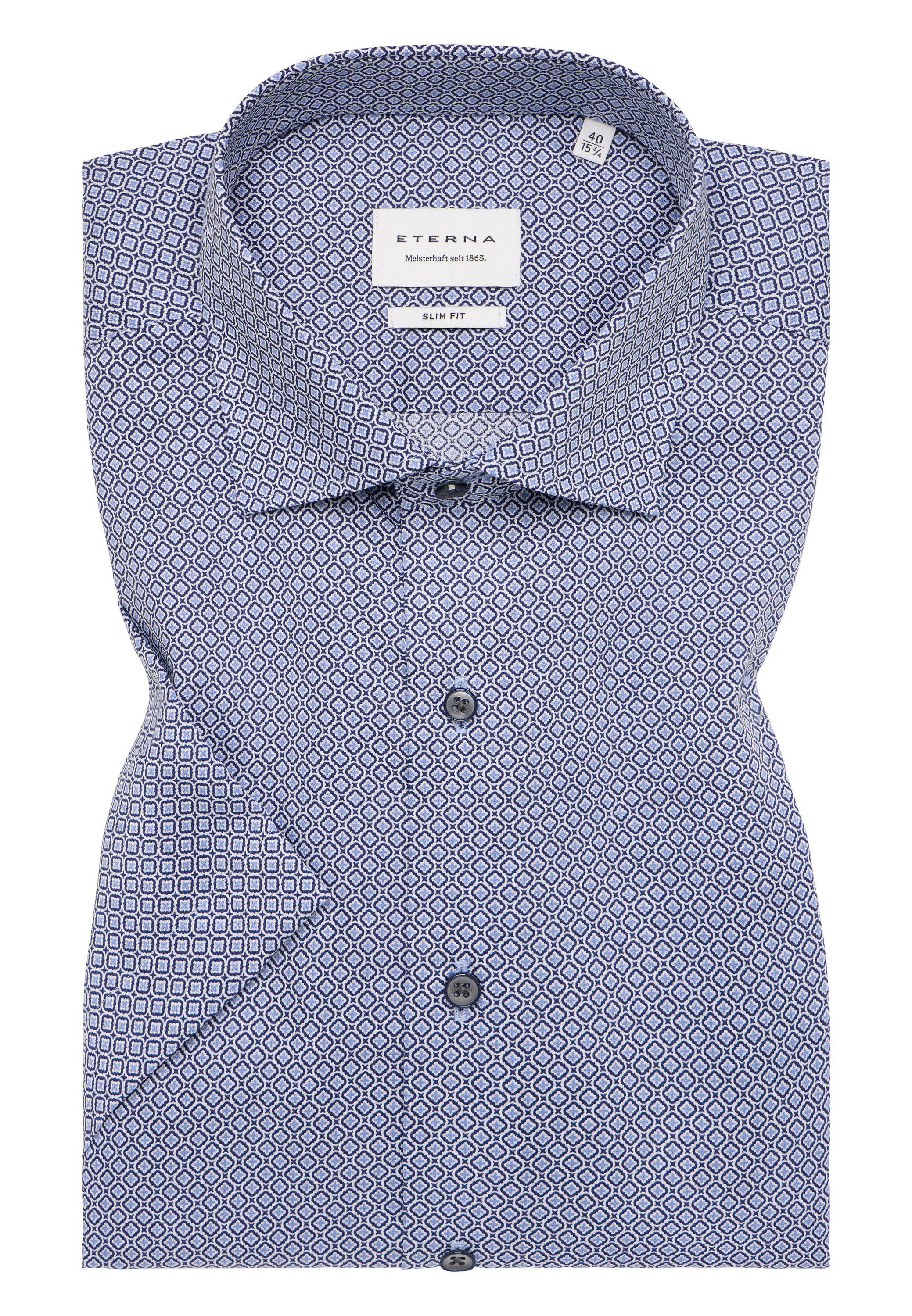 Eterna Overhemd met korte mouwen Slim fit