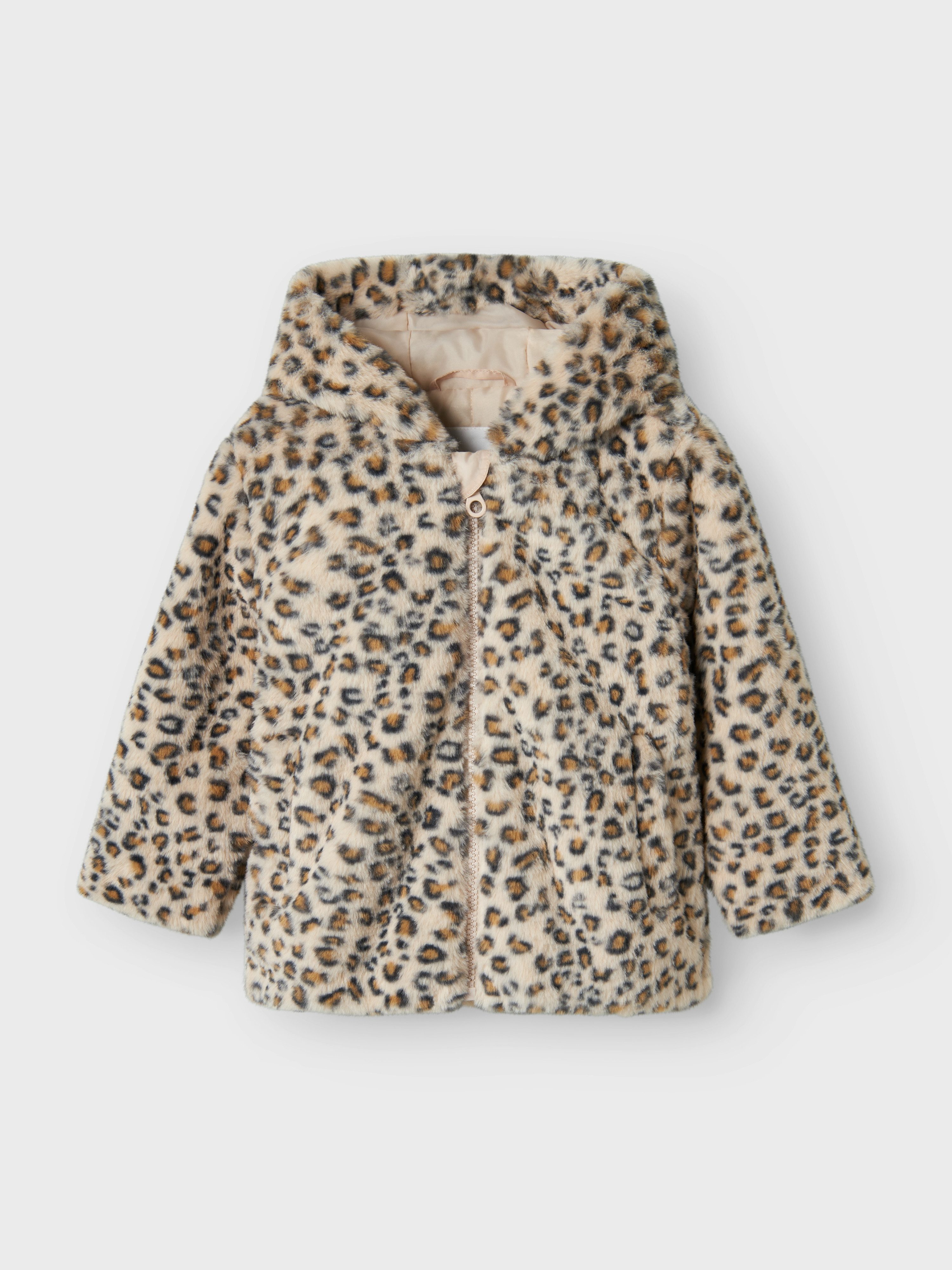 Name It Fleecejack NMFMILA JACKET W HOOD PB