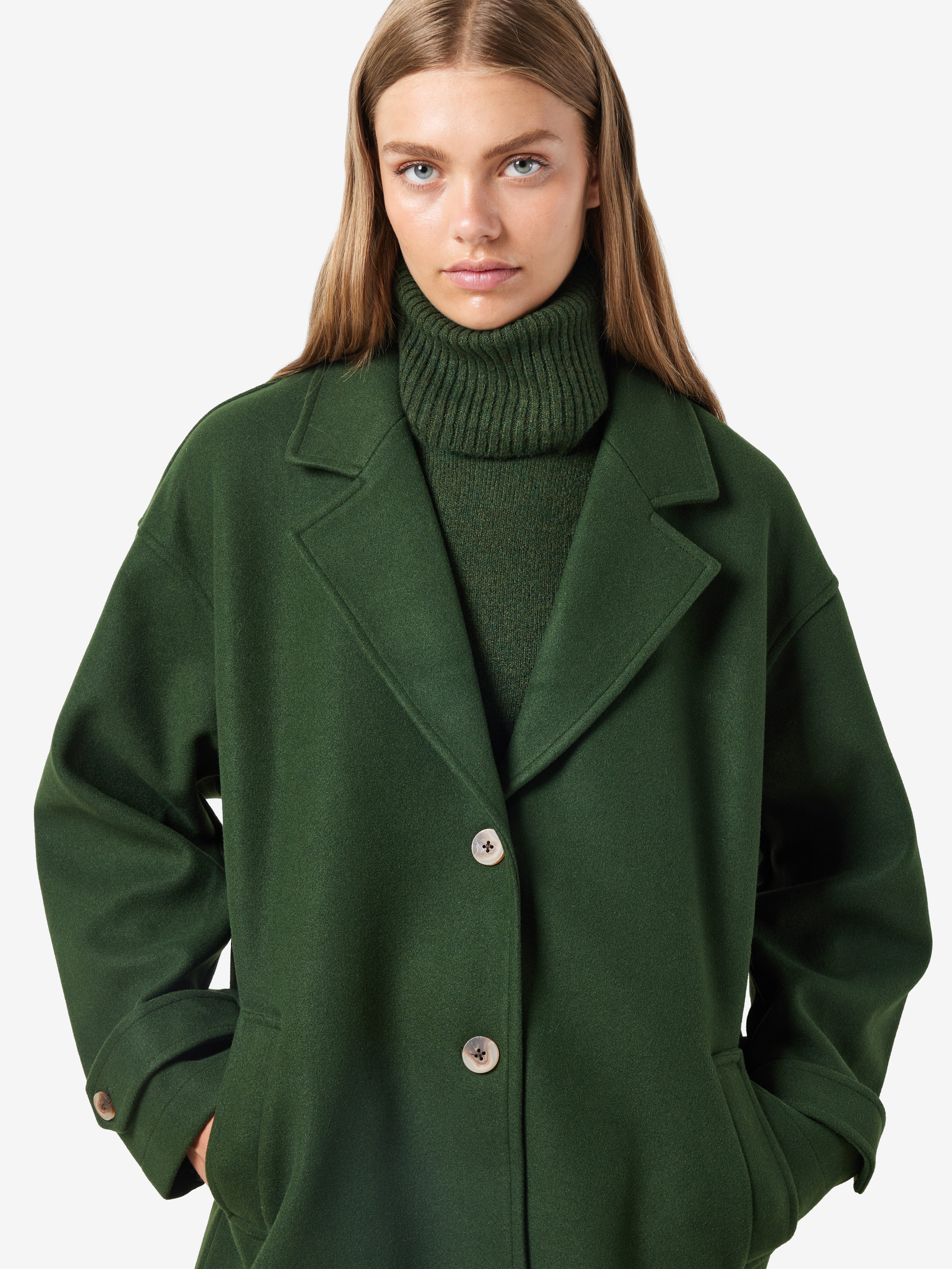 Noisy may Caban NMALICIA LS OVERSIZE BLAZER NOOS