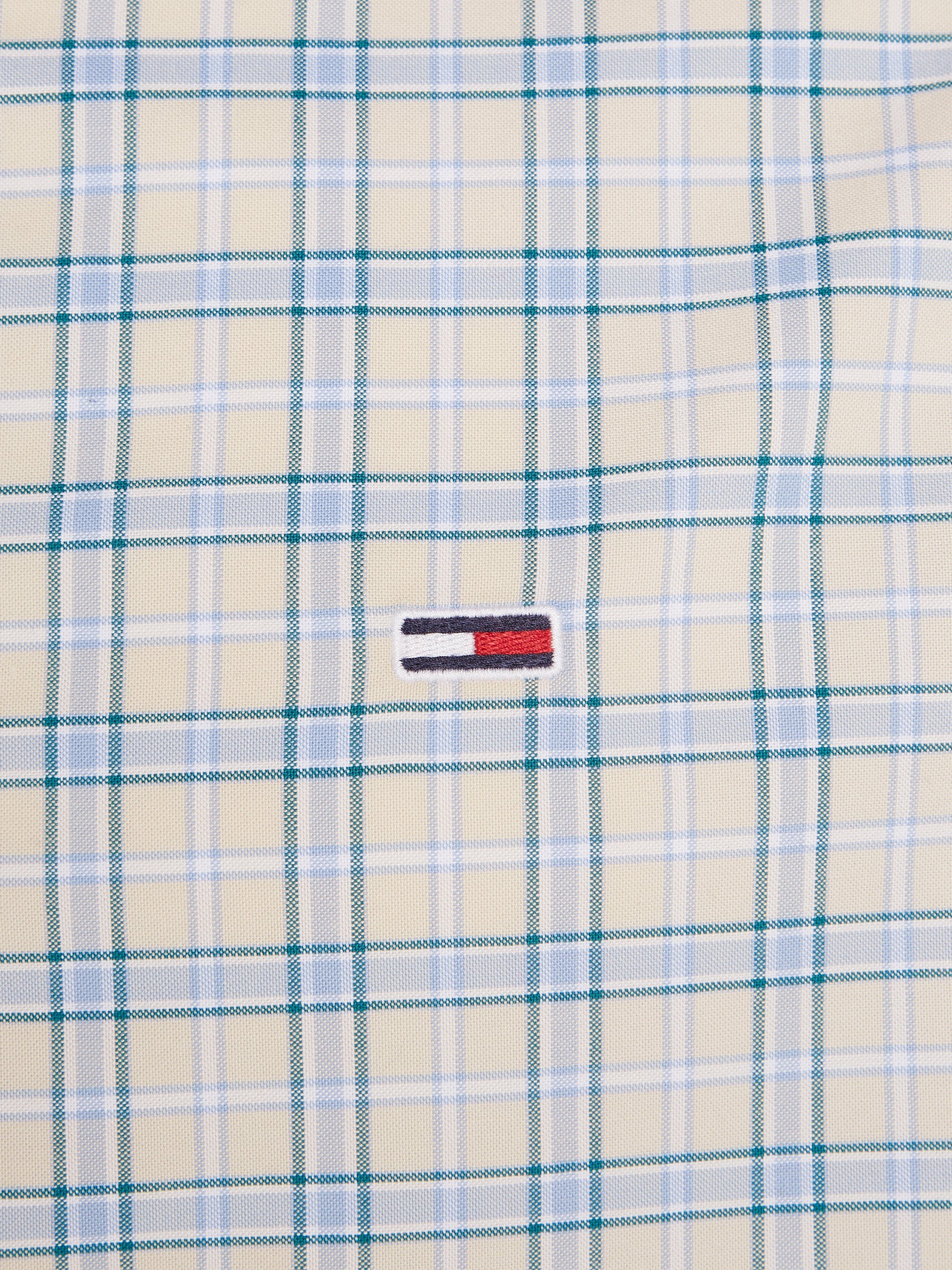TOMMY JEANS Overhemd met lange mouwen TJM REG OXFORD CHECK SHIRT