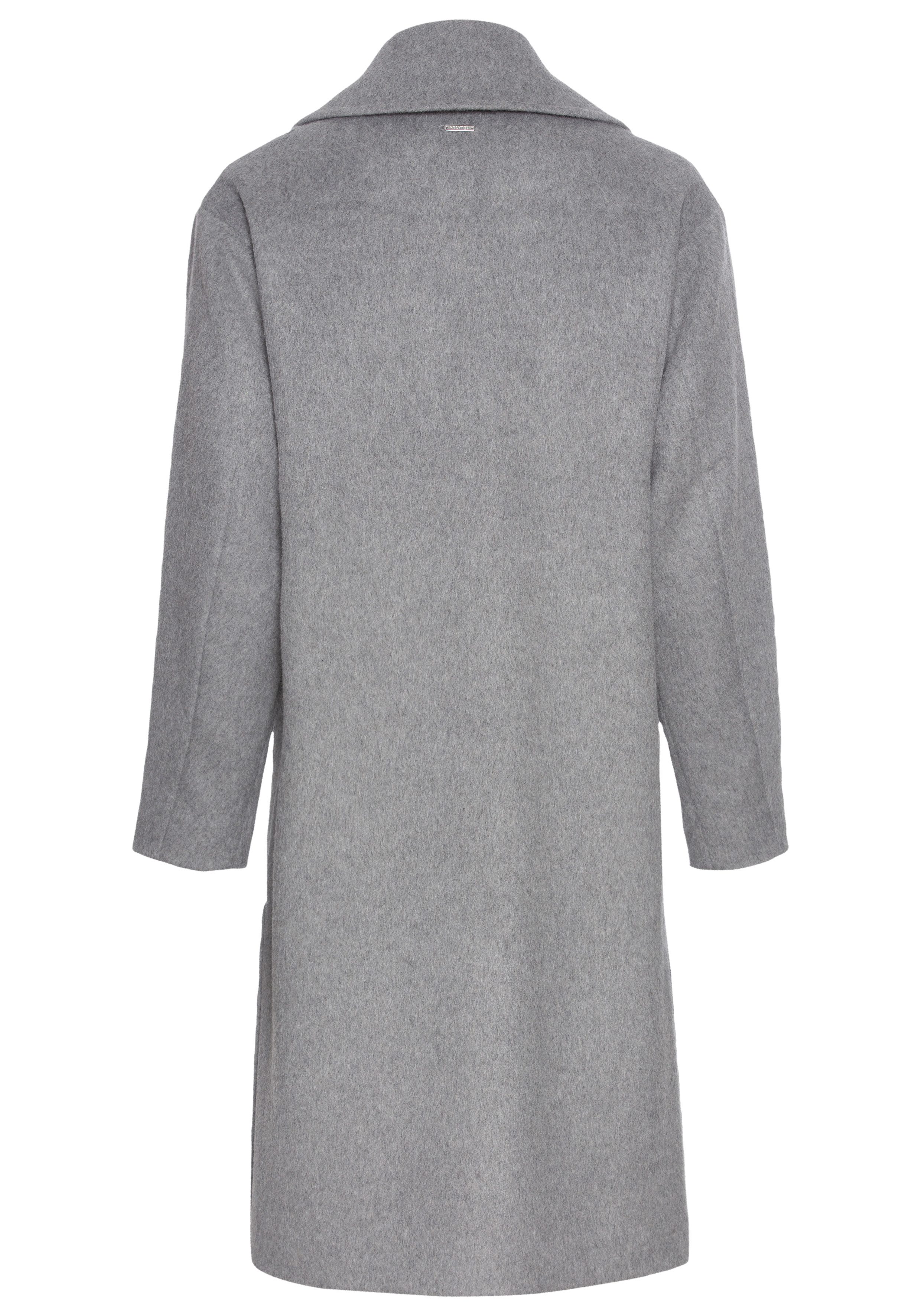 HECHTER PARIS Wollen jas in asymmetrische oversized vorm - nieuwe collectie