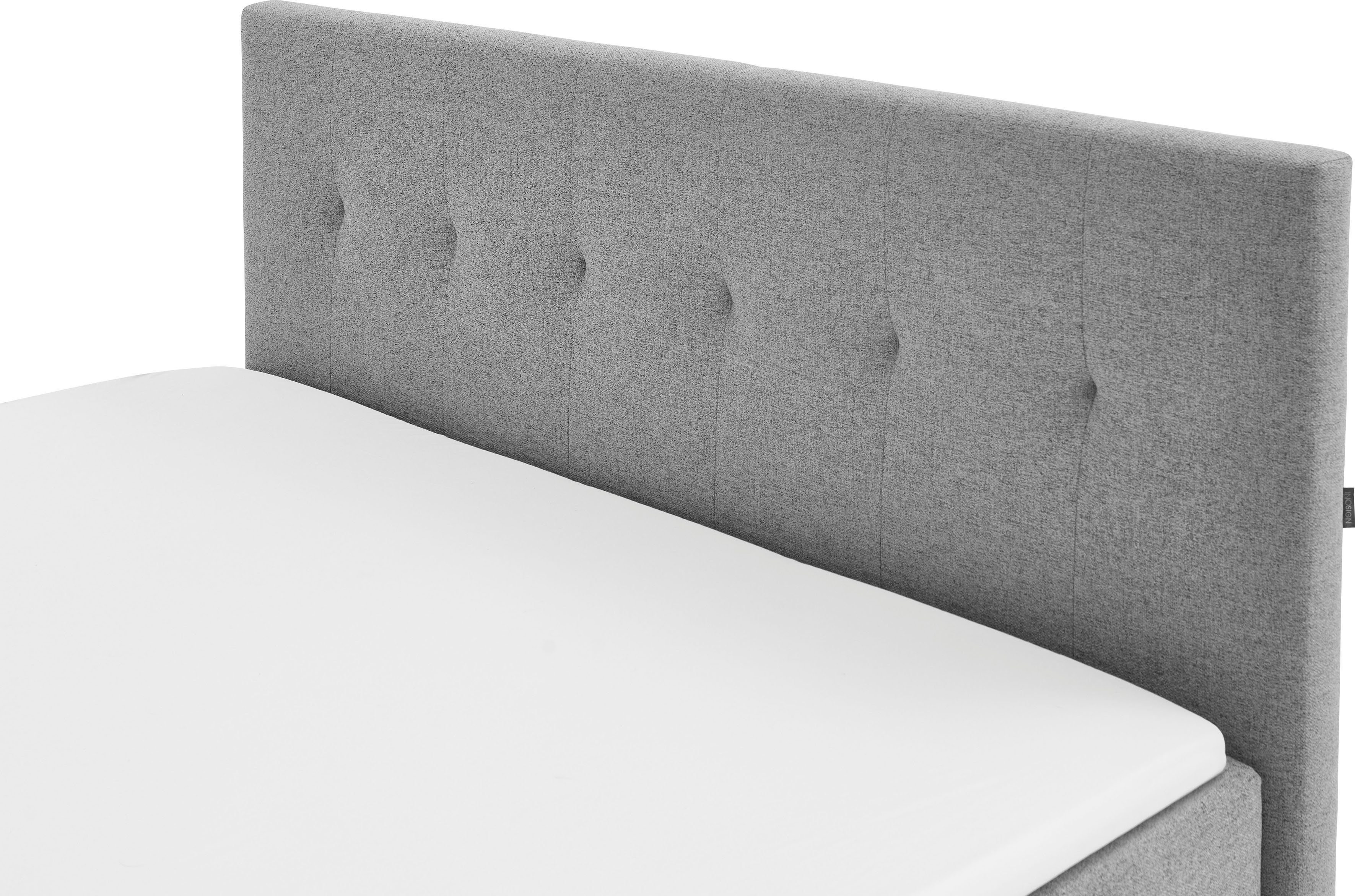 INOSIGN Boxspring Tessaja 180 x 200 cm, met bedkist, incl. topmatras