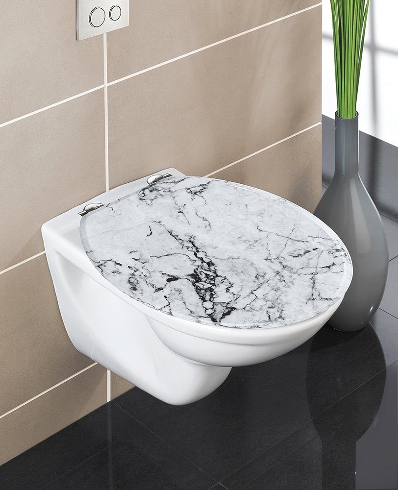 WENKO Toiletzitting Onyx (1 stuk)
