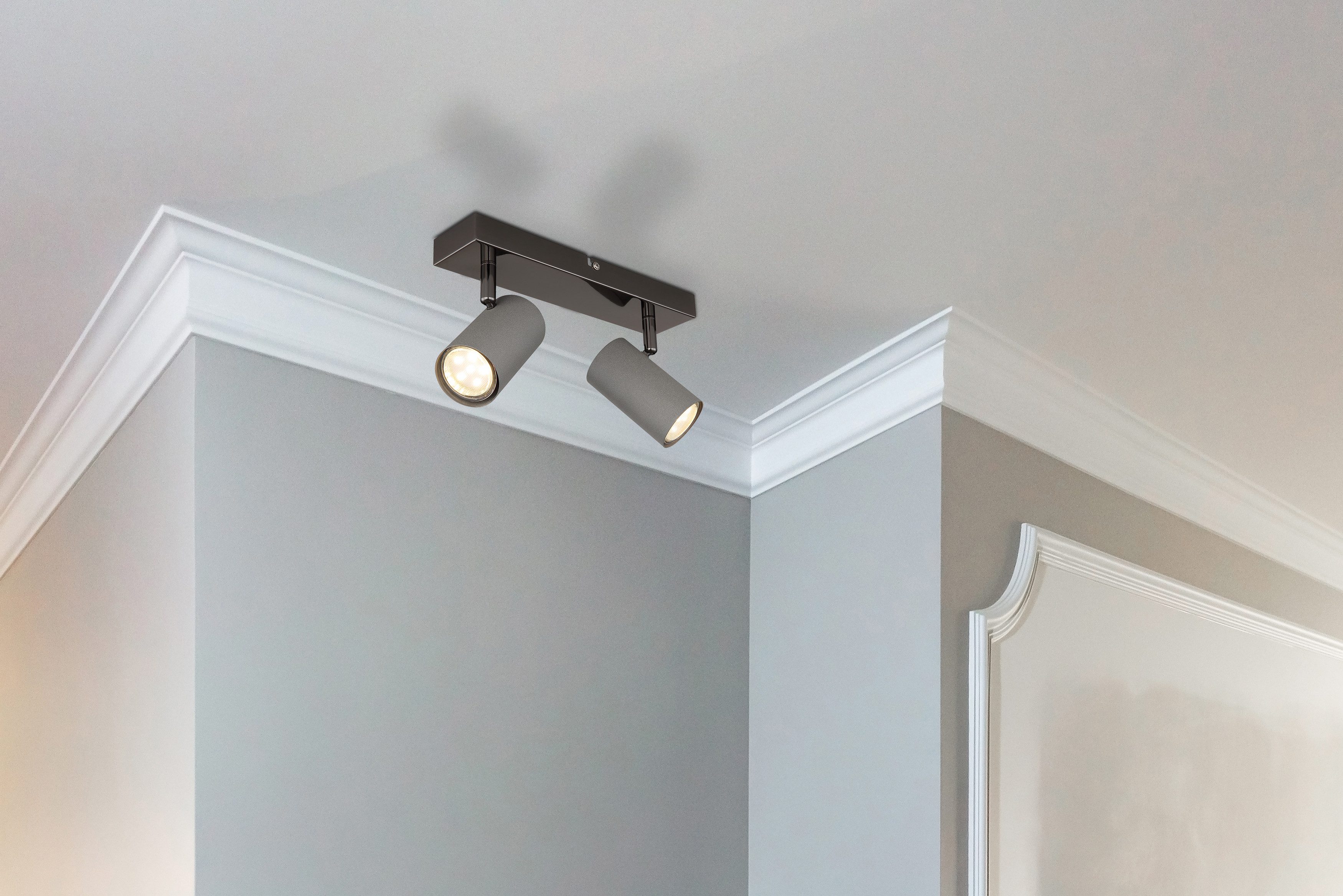 Globo Lightning LED plafondspot Robby (1 stuk)