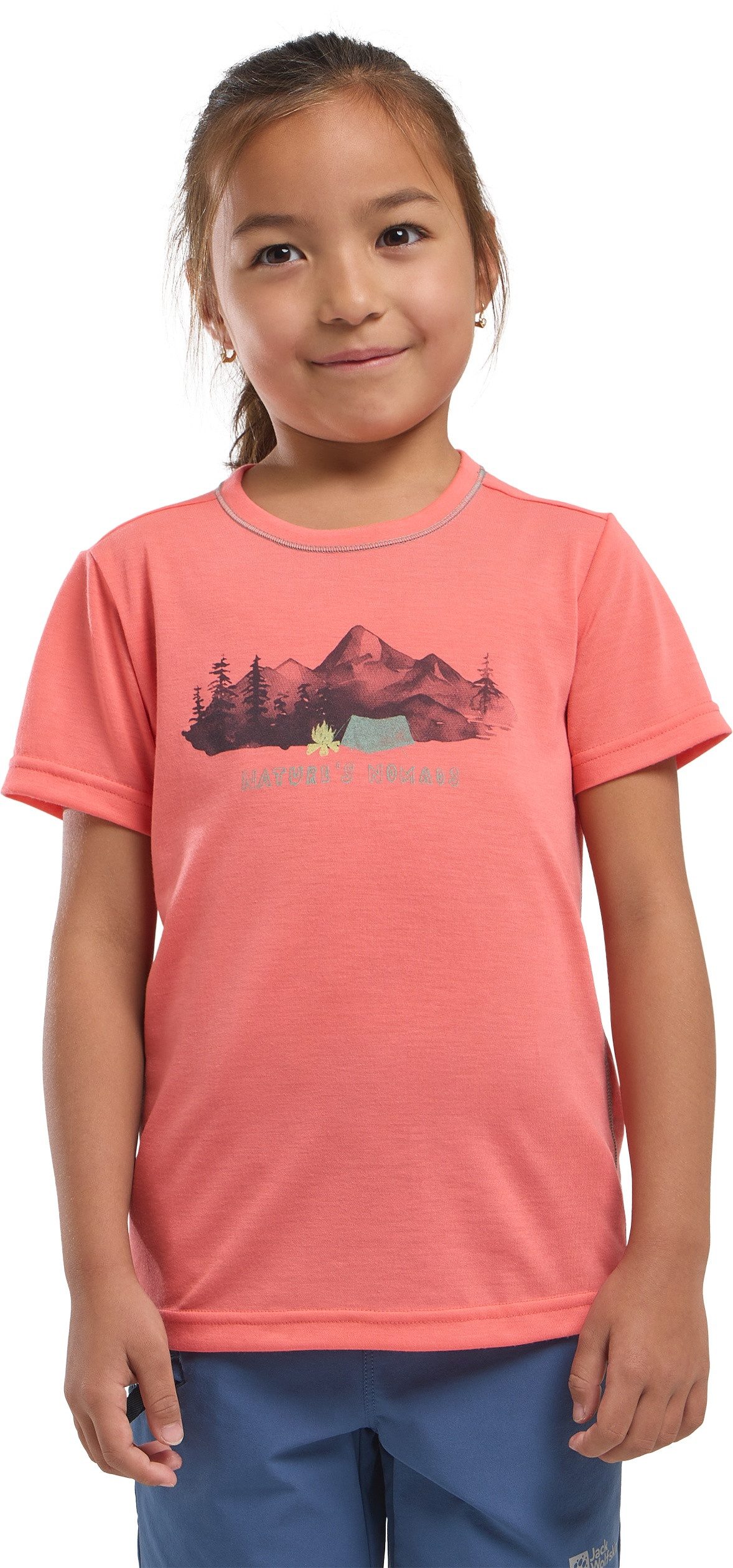 Jack Wolfskin T-shirt HIKING GRAPHIC T KIDS
