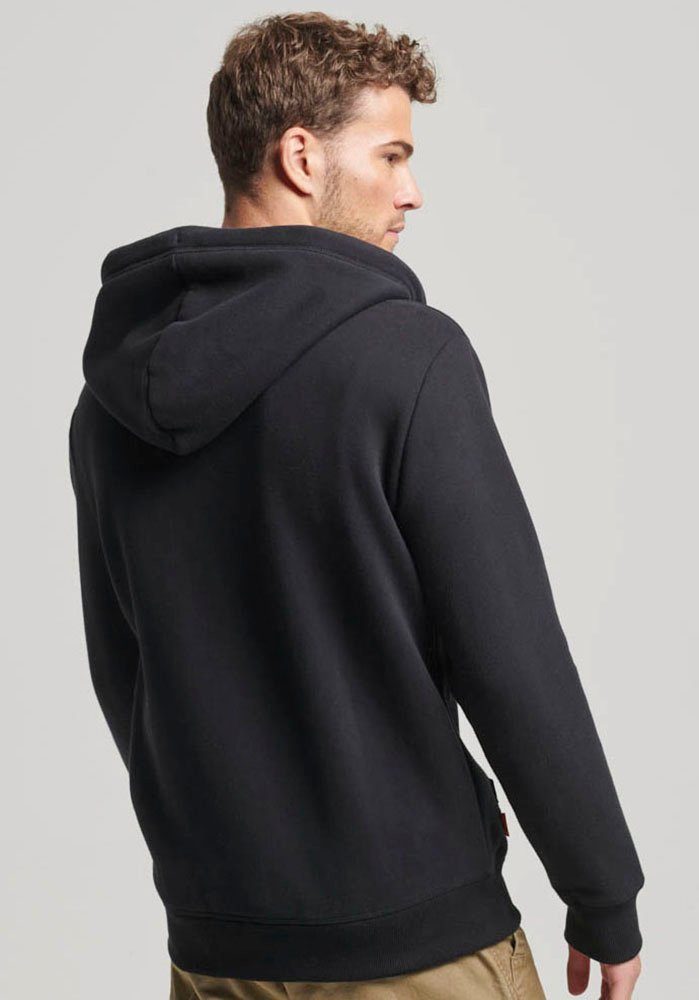 Superdry Capuchonsweatvest ESSENTIAL LOGO ZIP HOODIE