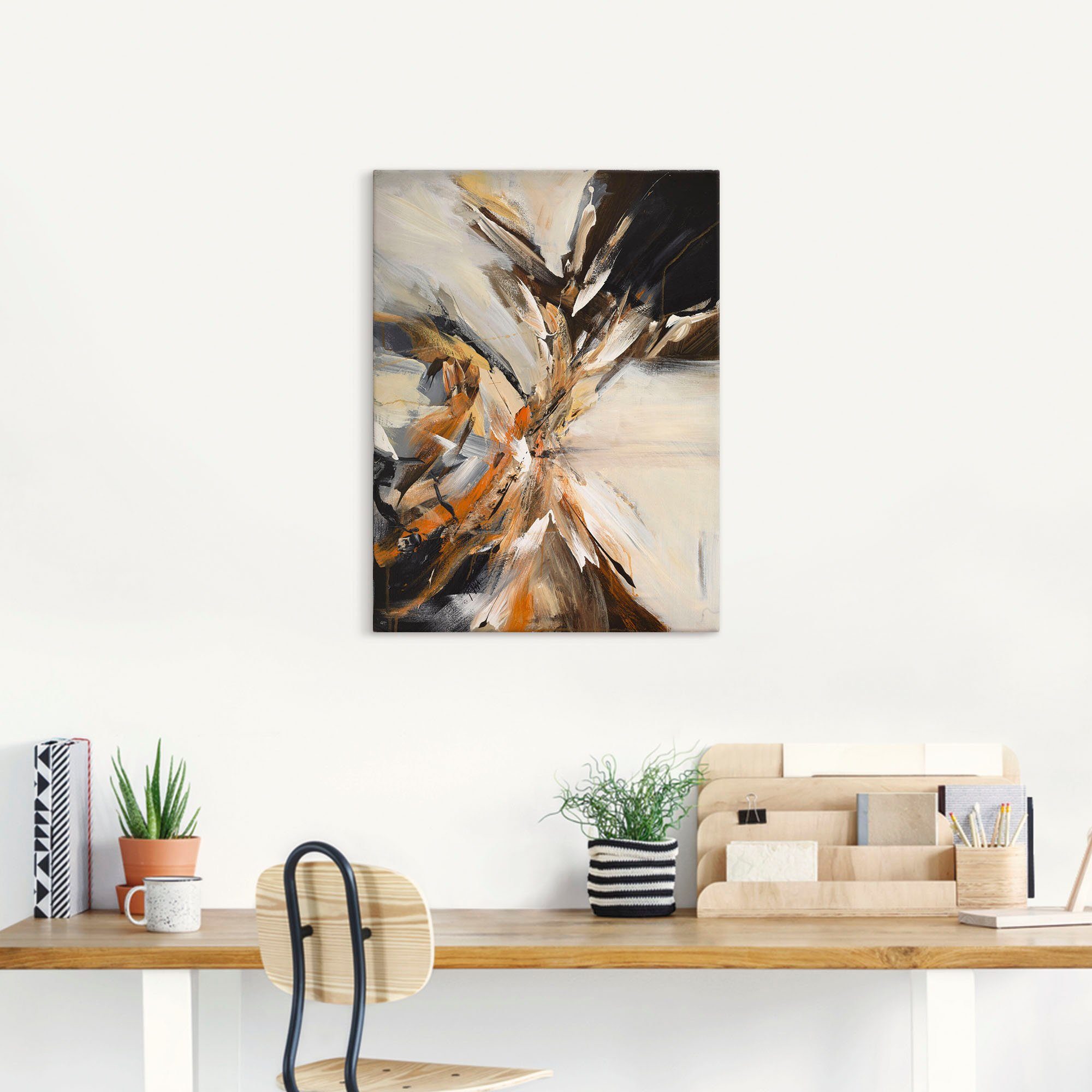 Artland Artprint Abstract IV als artprint op linnen, poster in verschillende formaten maten