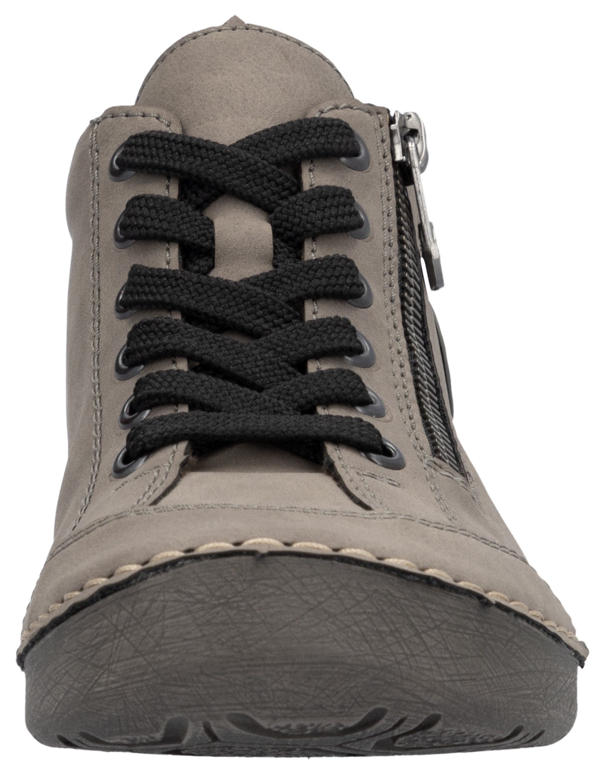 Rieker Veterschoenen sneakers, veterschoenen, outdoorschoenen met ritssluiting