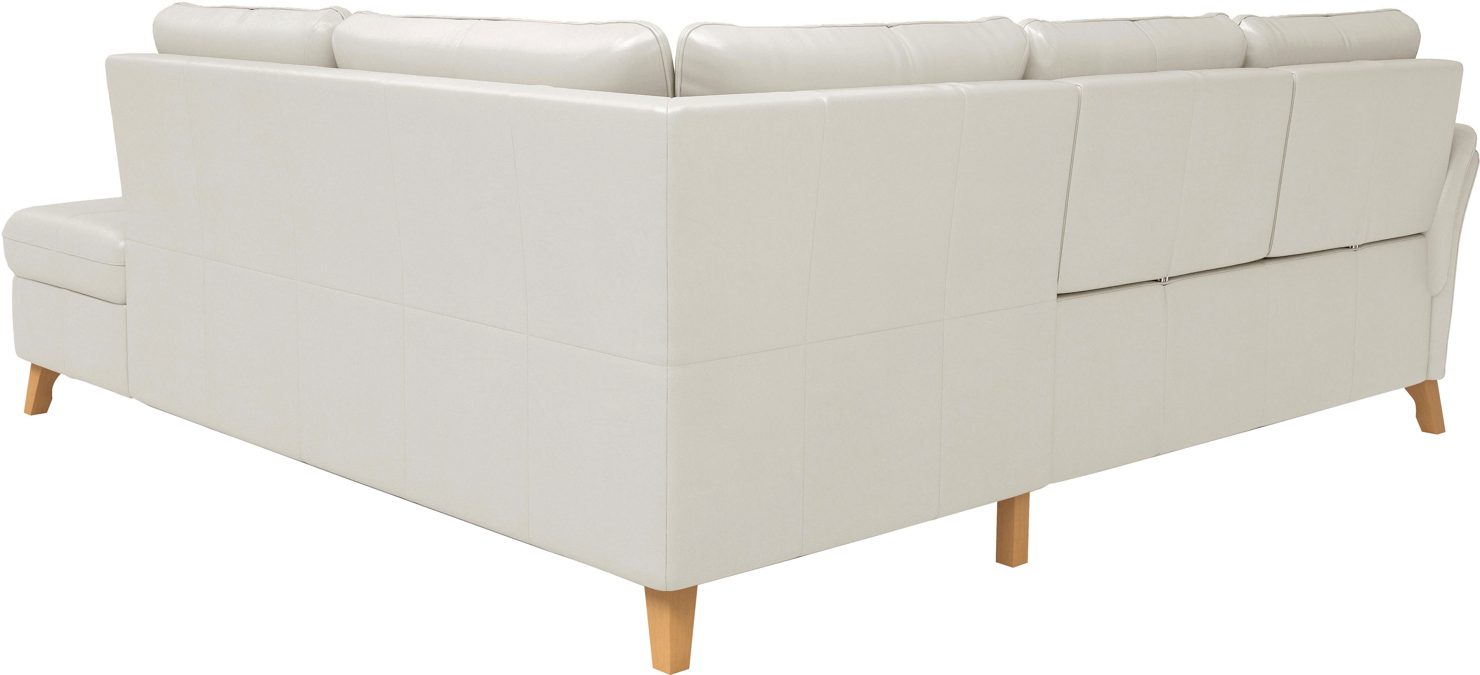 sit&more Hoekbank Göteborg inclusief zitdiepteverstelling, optioneel met bedfunctie & bedlade